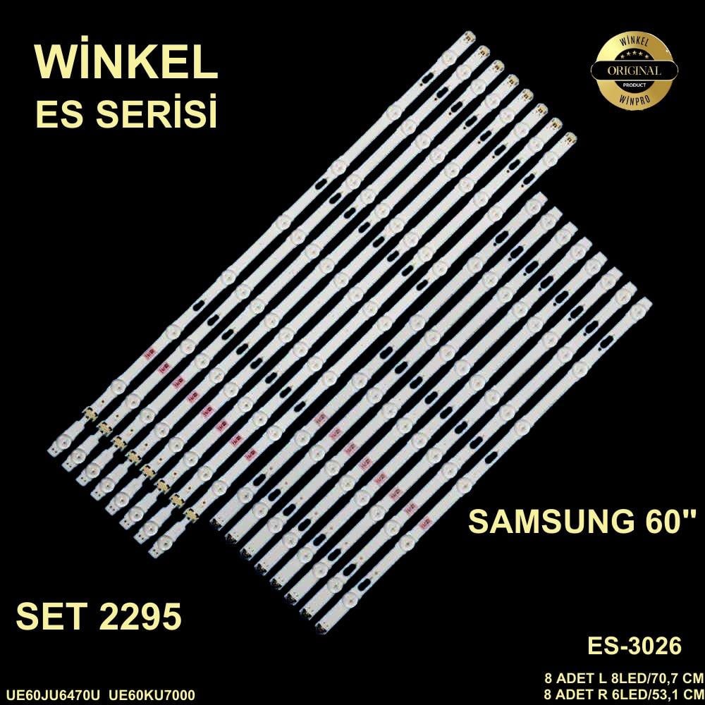 SAMSUNG ES-3026,SAMSUNG UE60JU6470U LED BAR , SAMSUNG UE60KU7000 LED BAR , V5DU-600DCA-R1, V5DU-600DCB-R1, S_5U70-60_FL_R6 L8 , BN96-34805A , BN96-34806A , BN96-39663A , BN96-39664A,ES-3026
