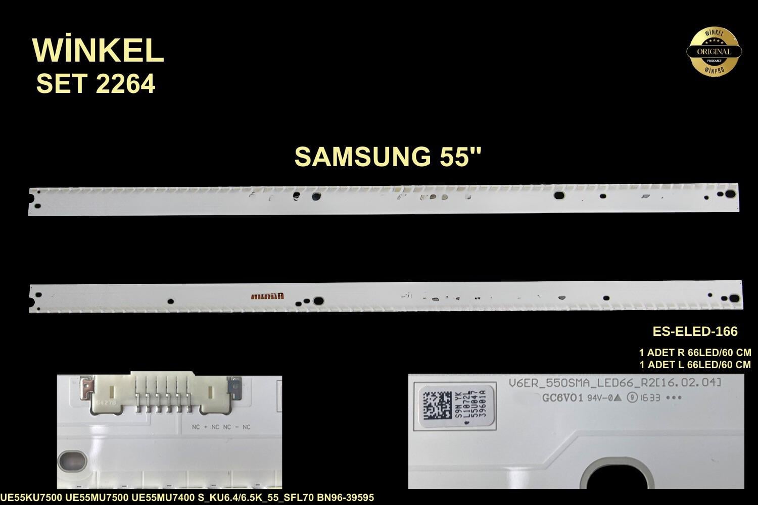 SAMSUNG ES-ELED-166, UE55KU7500U, UE55MU7400U, UE55MU7500U