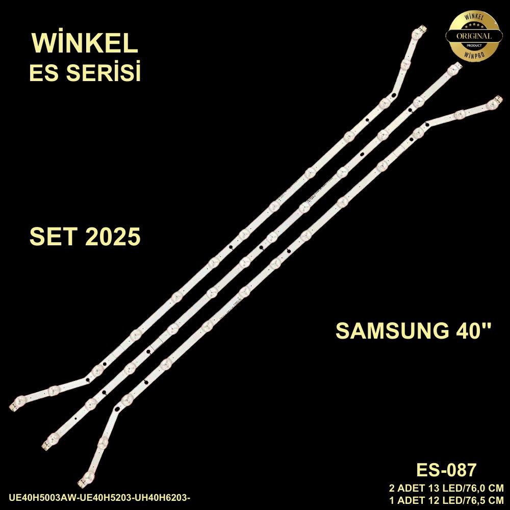 SAMSUNG HG40EC460KW-UE40H5003AW-UE40H5203-UH40H6203-UN40FH4205-UN40FH5205-UN40H5303-UN40HJ6200 35547 34977 LCD340 340 LCD341 LCD342 341 342 ES-087 GEN-087 SET-0087 STL0258T 0258T UE40H5303 UE40H5373 ,MD40C