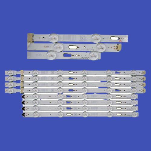 SAMSUNG UE43JU6070 LED BAR, S_5JU6000_43_FL , S_5JU6000_43_FL , LM41-00172A, LM41-00172B LED BAR,  BN96-38711A, BN96-38712A