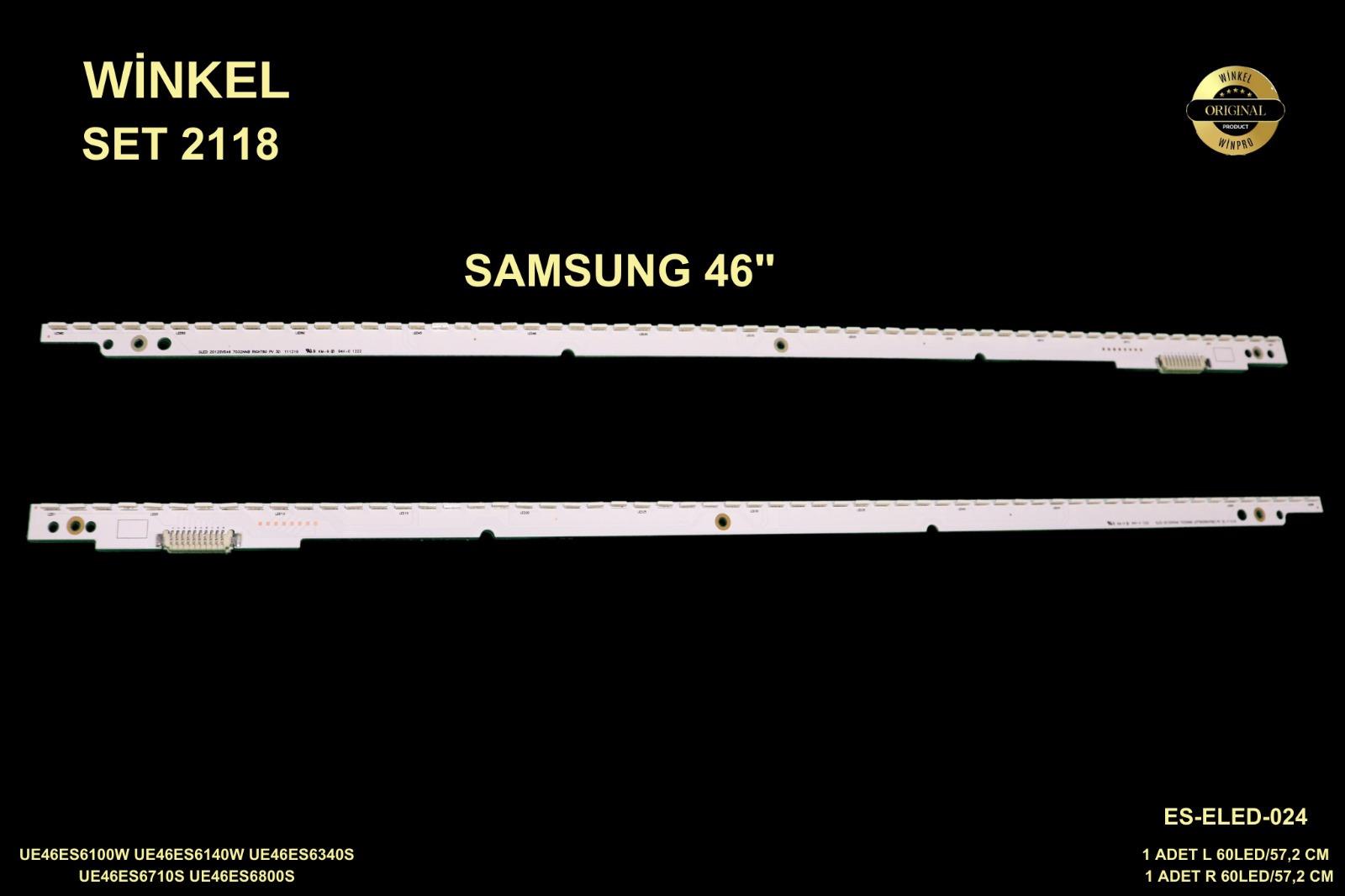 SAMSUNG UE46ES6100W UE46ES6140W UE46ES6340S UE46ES6710S UE46ES6800S ORJ 10 PİN 2012SVS46 7032NNB LEFT60 3D REV1.2 111219 L UA46ES6700/UA46ES7000/UA46ES6100/LE460CSA-B1/LTJ460HW05 60Led ELED-024 ES-ELED-024 ELED024 607 608 LCD607 LCD608 STL0325T 0325T TKM-