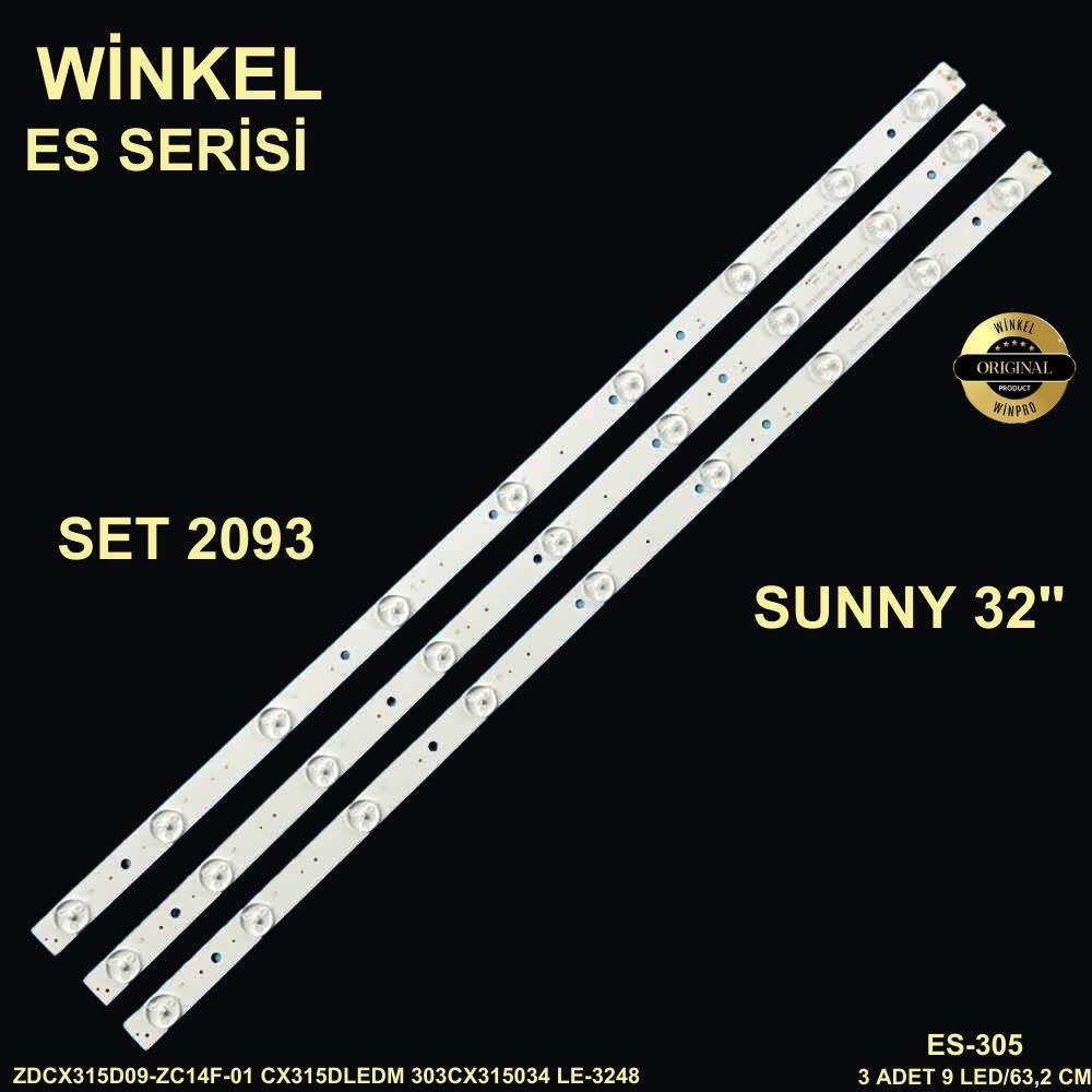 SUNNY st-3240 st-3250 ZDCX315D09-ZC14F-01 CX315DLEDM 303CX315034 LE-3248 35246 ES-305 GEN-305 SET-0305 SET305 GEN305 STL0466T 0466T 466T