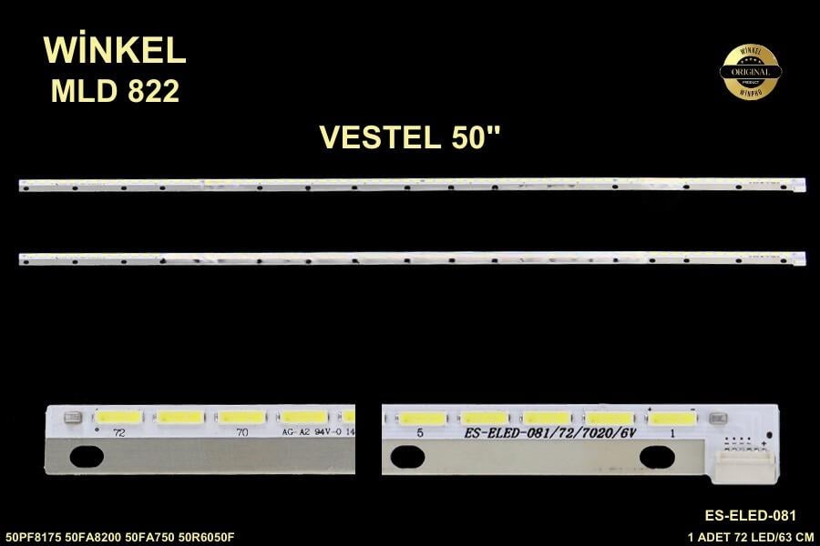 VESTEL 7020 V13 ART3 REV0.1 1 6920L- 6916L1291A UZUNLUK=63CM LED ADEDİ=72LED 50PF7175 50PF8175 50FA8200 50FA750 50R6050F, 10097958 10097623 50PF8575 10095384 10090792 50R6055F 50inch 7020PKG 72EA0 50snb5240 50tf6060 ES-ELED-081 ELED081 ELED-081 LCD539 539