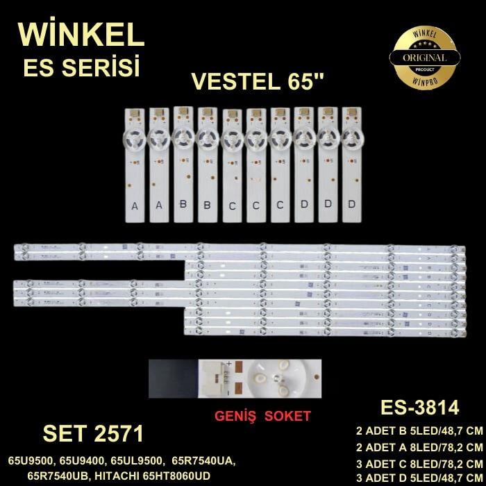 VESTEL65Q9900 TV LED BAR, REGAL 65R854UQ TV LED BAR, RF-CF650001AE30-0801, RF-CF650001CE30-0801, RF-CF650001DE30-0501, RF-CF650001BE30-0501,VESTEL, 65U9500