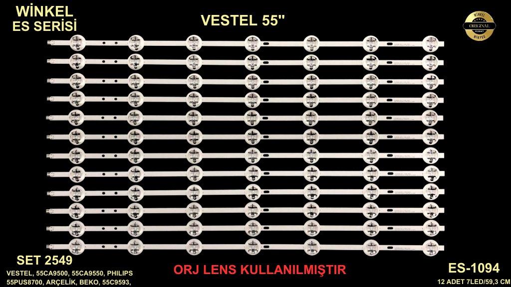 VESTELS55CA9500, 55CA9550, 55PUS8700/12, TX-55CRW434, Beko PAS000 B55C 9593 6S, Arçelik PAP000 A55C 9593 6S, Arçelik PFS000 A55C 9593 5S1,Beko PFT000 B55C 9593 5S1, Grundig PGG000 Fine Arts 55 FLX 9595 BP ,ES-1094