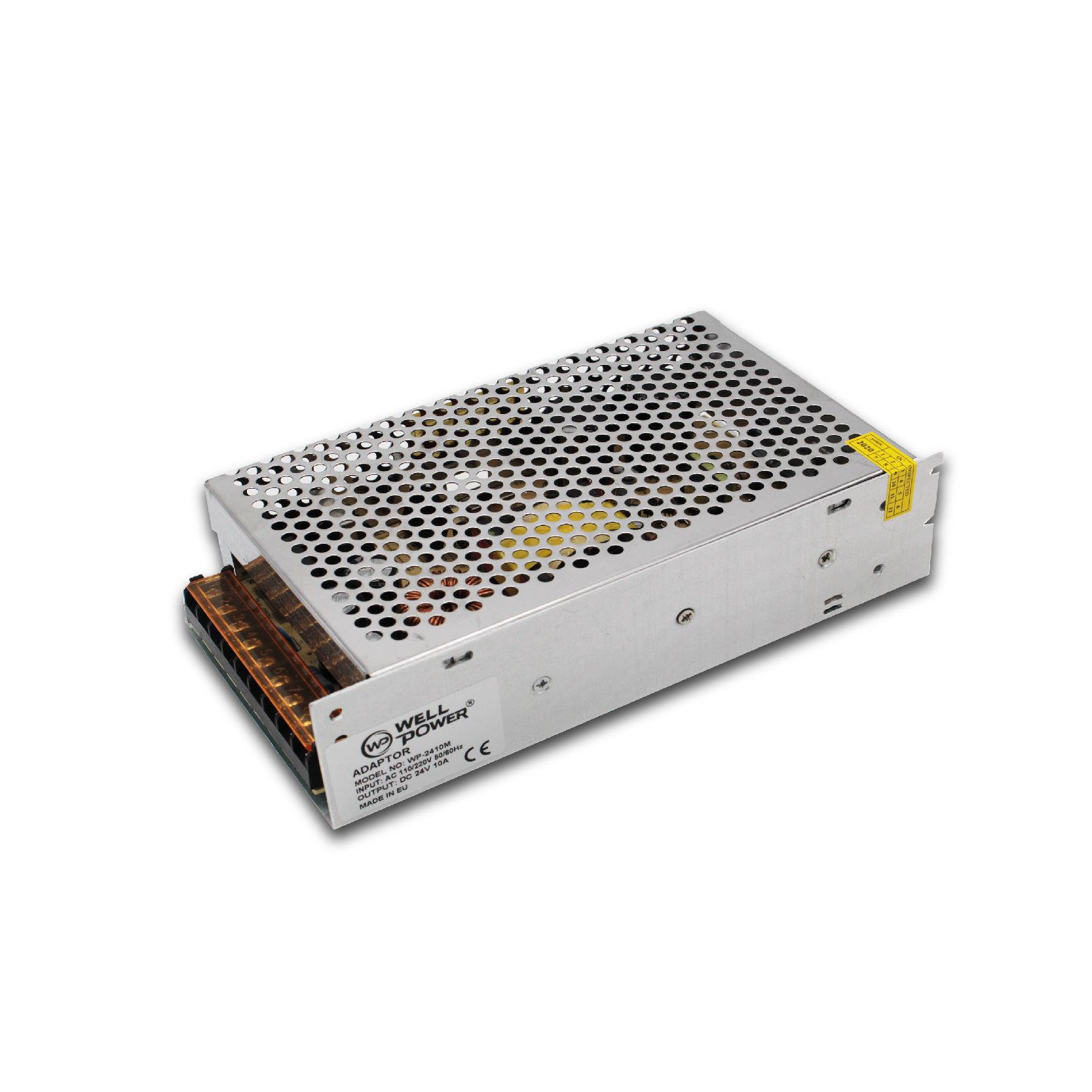 Well Power 24 Volt 10 Amper Metal Kasa Adaptör