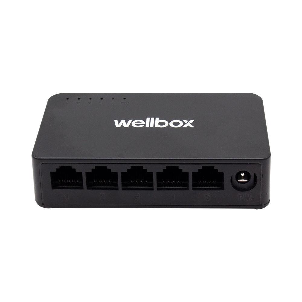 Wellbox FAST 5 KANAL 10-100 Mbps ETHERNET SWITCH Masaüstü