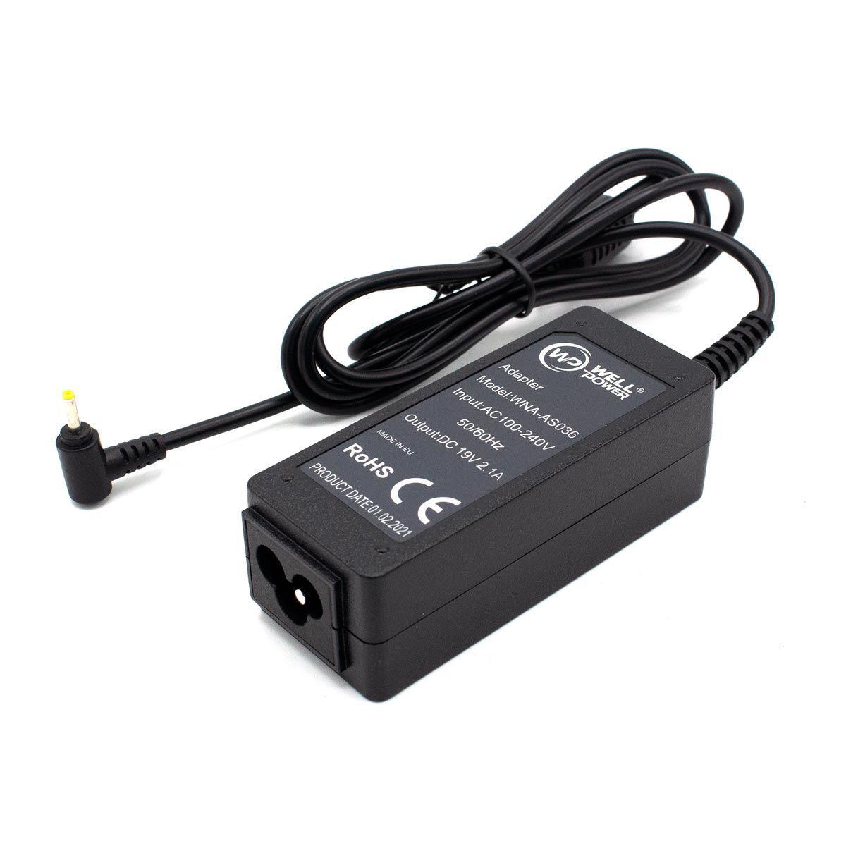 WellPow 19 Volt 2.1 Amper 2.5X0.7 Uçlu  Asus Laptop Adaptörü