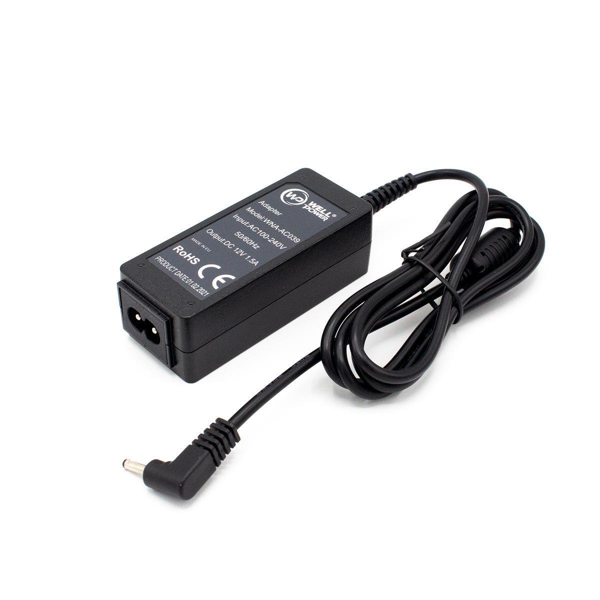 WellPower 12 Volt 1.5 Amper 3.0X1.1 Uçlu Acer Laptop Adaptörü