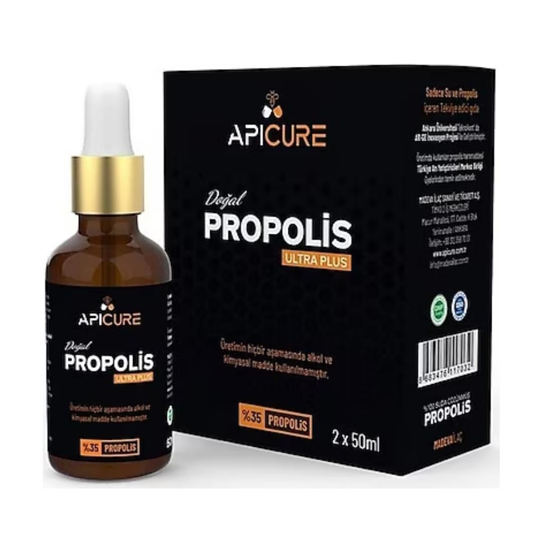 Apicure Propolis %35 2x50 ml.