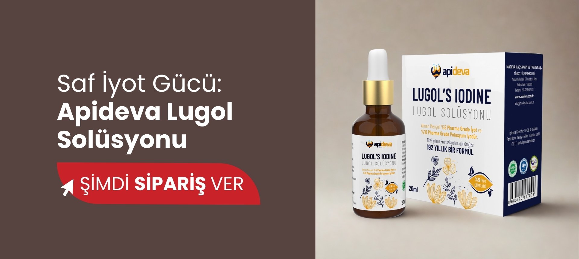 Apideva Lugol Solüsyonu