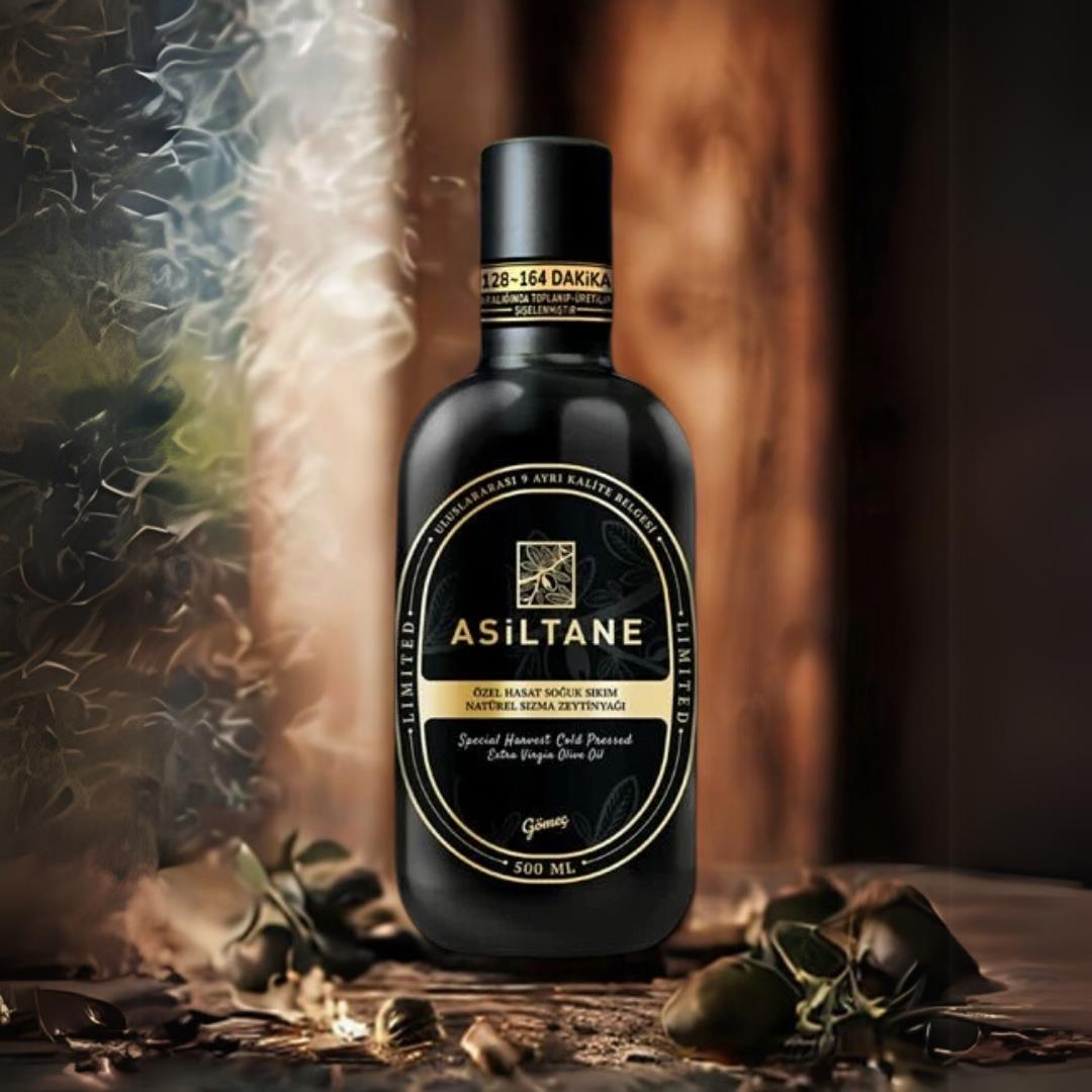 Asiltane Özel Hasat Soğuk Sıkım Natürel Sızma Zeytinyağı 500 ml.