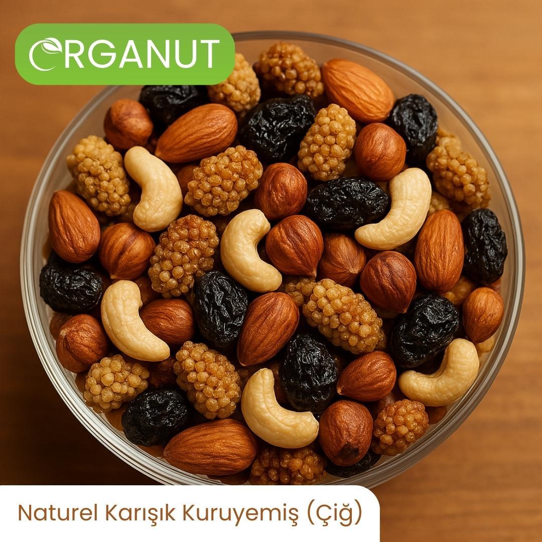Naturel Karışık Kuruyemiş Çiğ 400 gr.