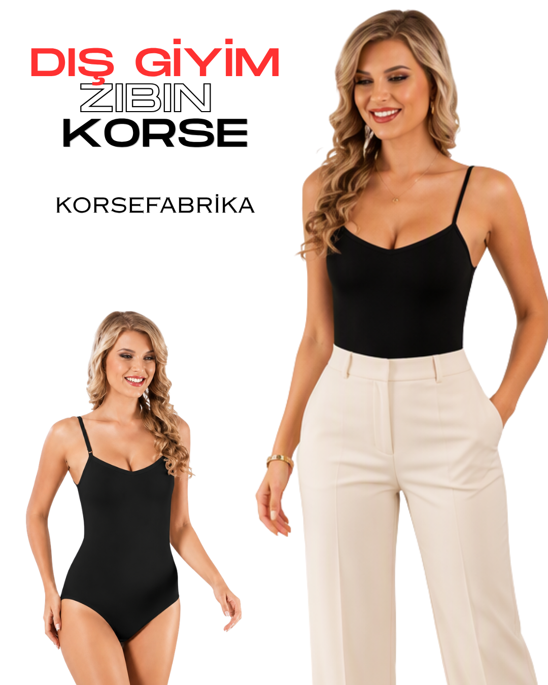 Dış Giyim Korsesi 💎 İnce Ayar Askılı 💎 Toparlayıcı Body Korse 💎 Elbise Ceket Altı Tasarımlı