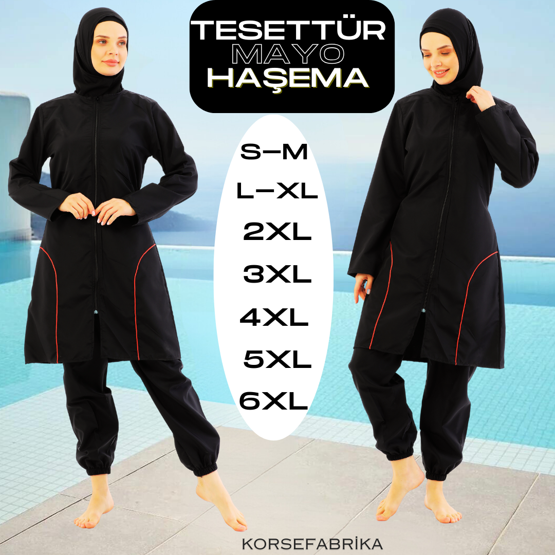 KADIN TESETTÜR MAYO HAŞEMA