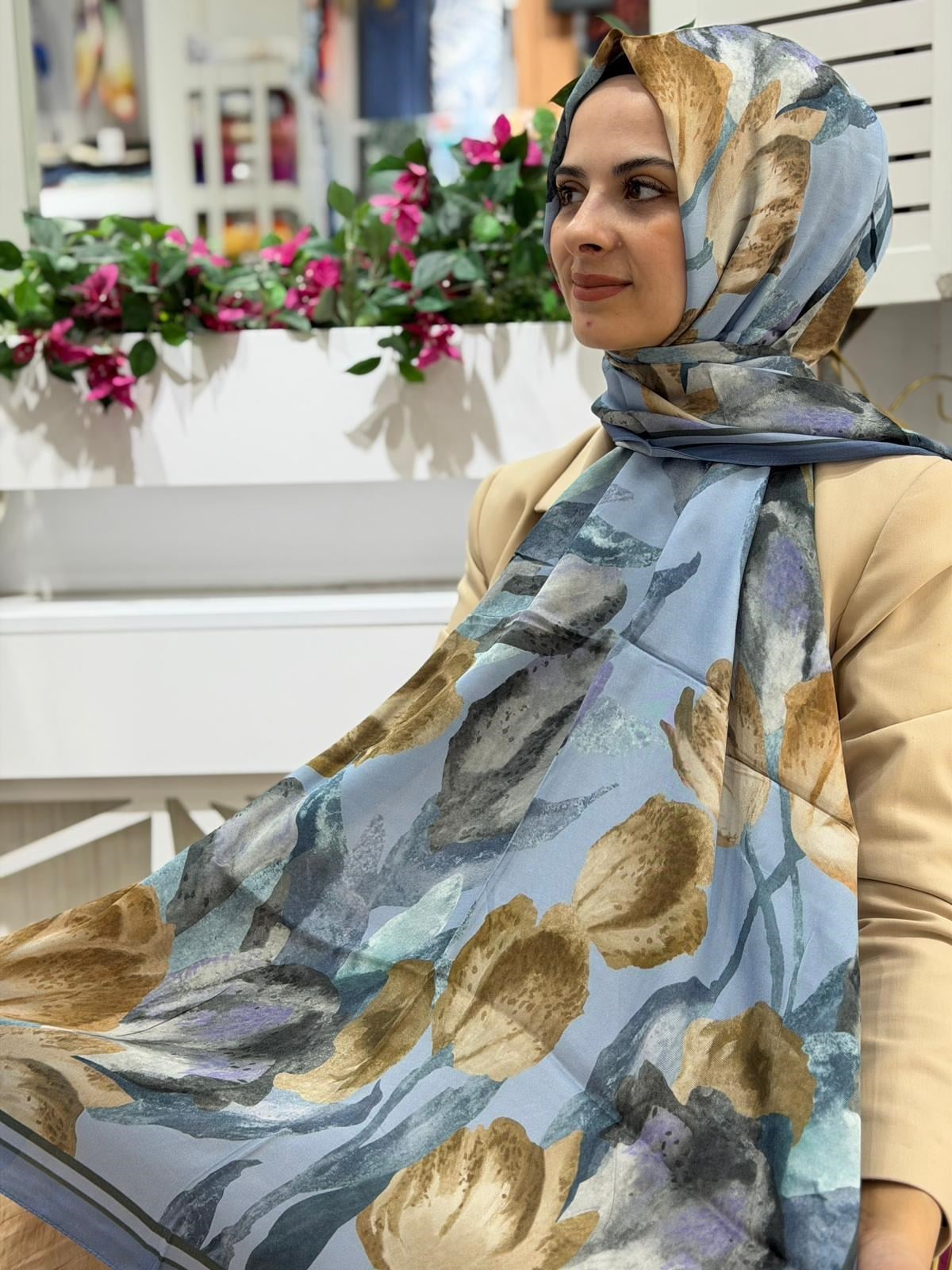 Armine Pure Floş Viskon Şal 06