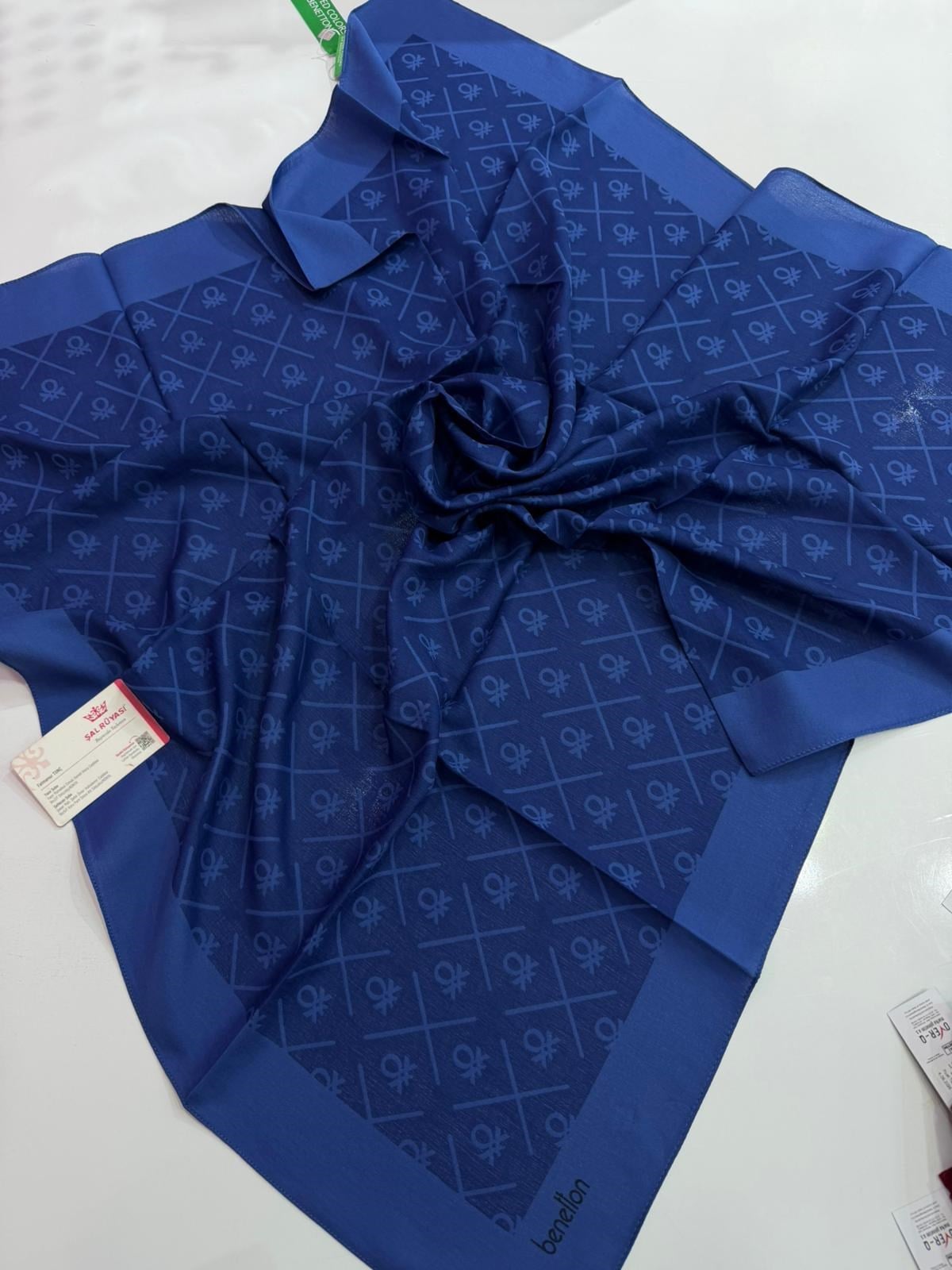 Benetton Monogram Elegante Sax Rengi
