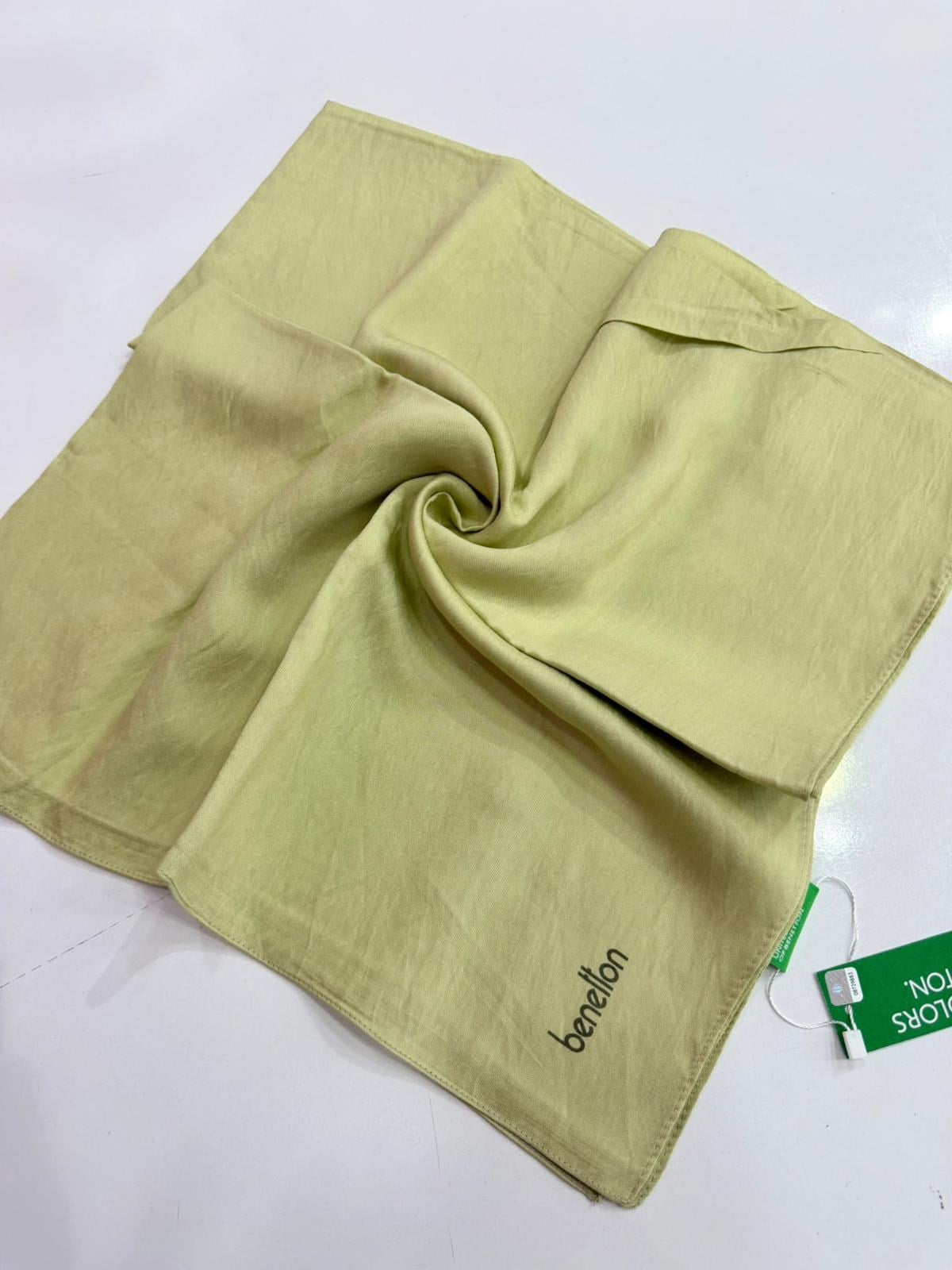 Benetton Viscon Eşarp Tereyağ Rengi