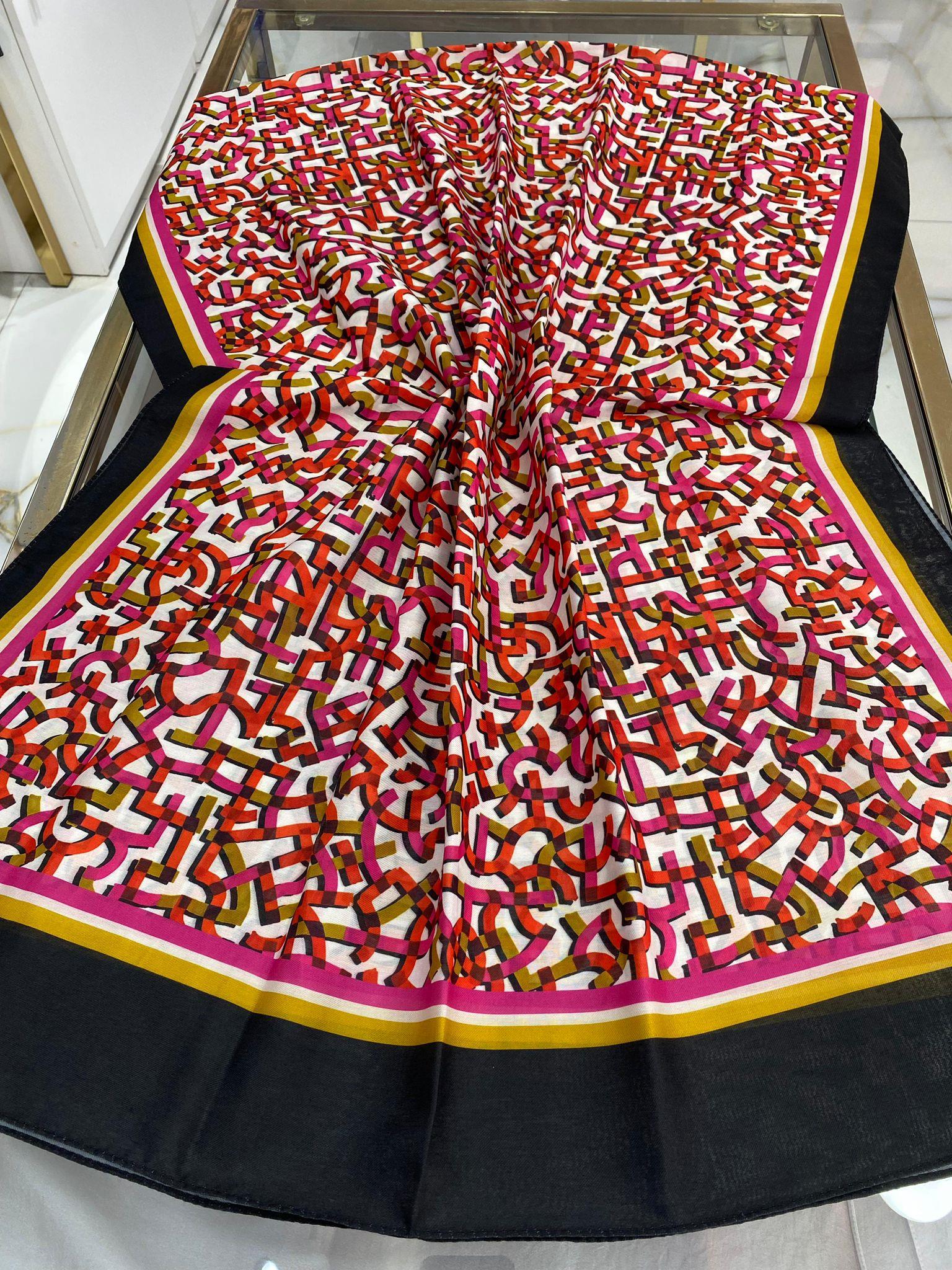 Desenli Butik Şal (Model-3)