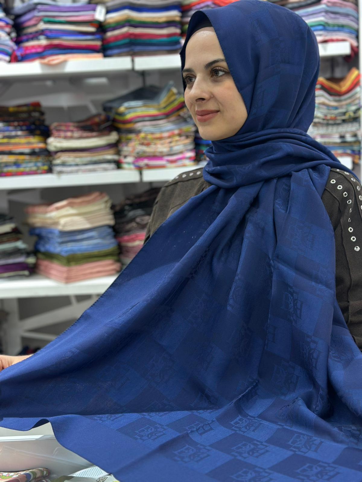 Ed Scarf Naia Pamuk Logo Şal 13