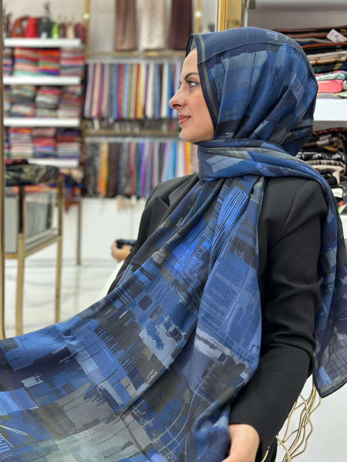 Ed Scarf Yün İpek Şal 01