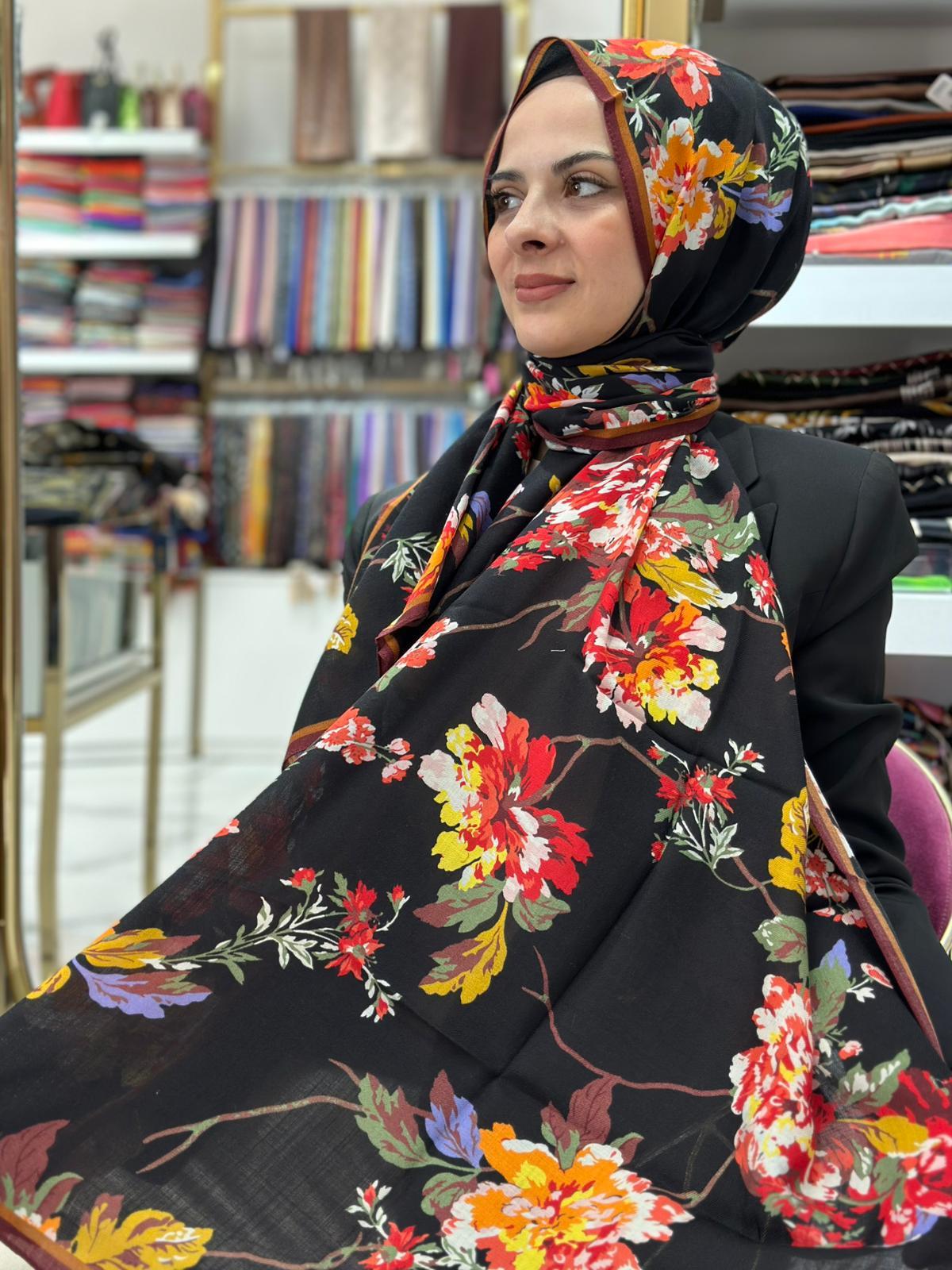 ed Scarf Yün İpek Şal 02