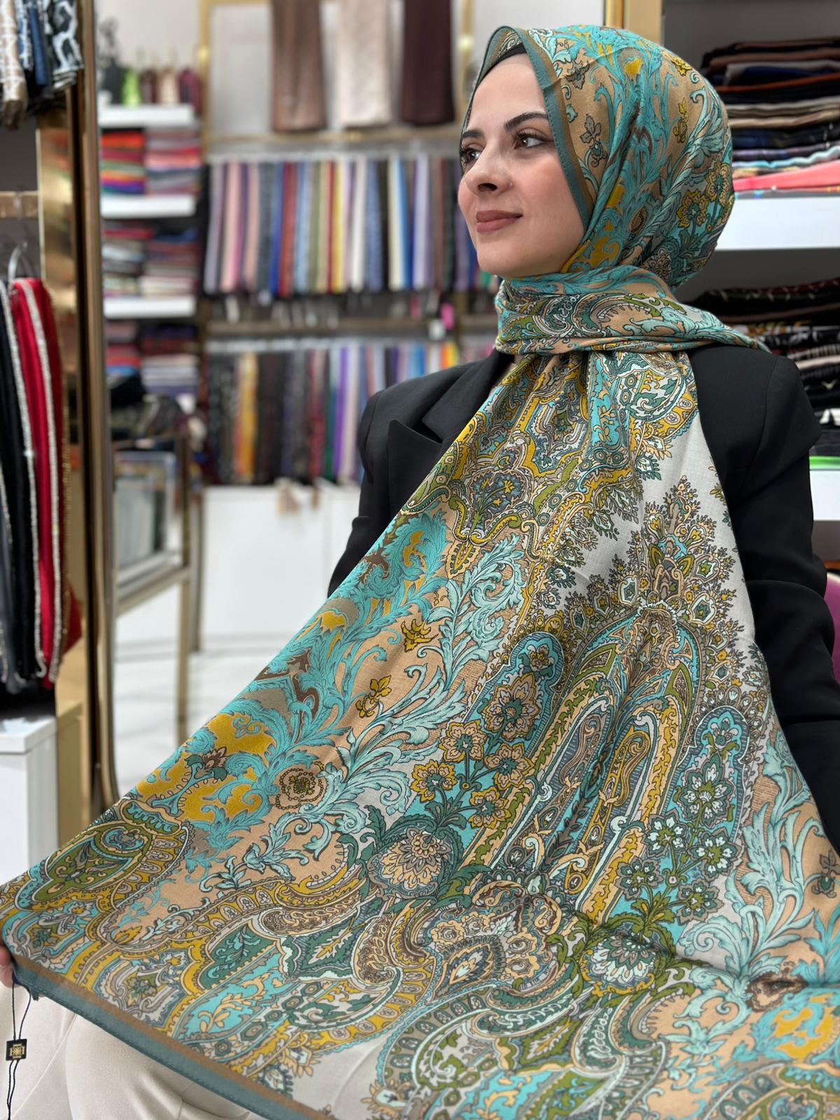 Ed Scarf Yün İpek Şal 03