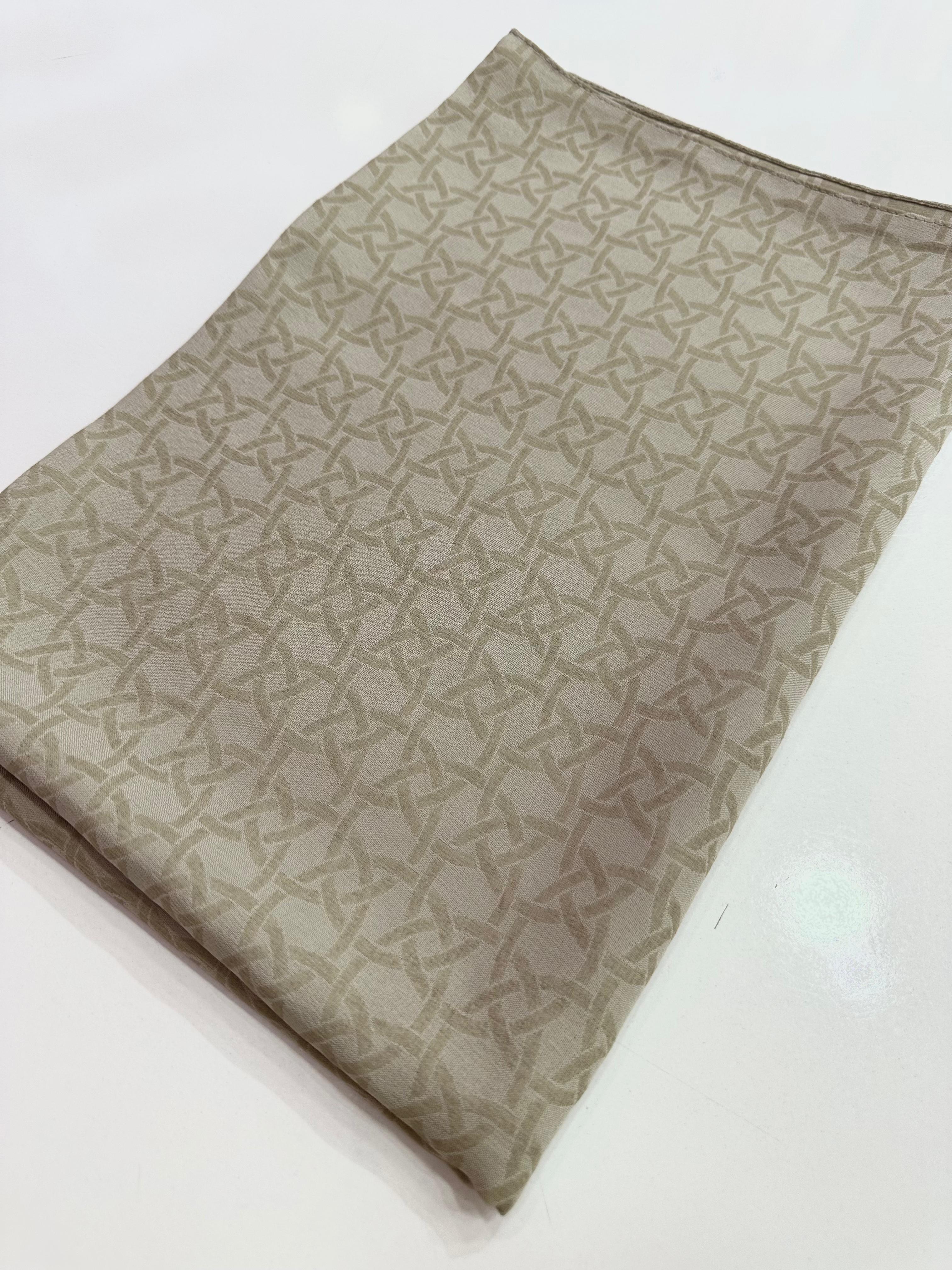 Geometrik Desen Şal (Taş)
