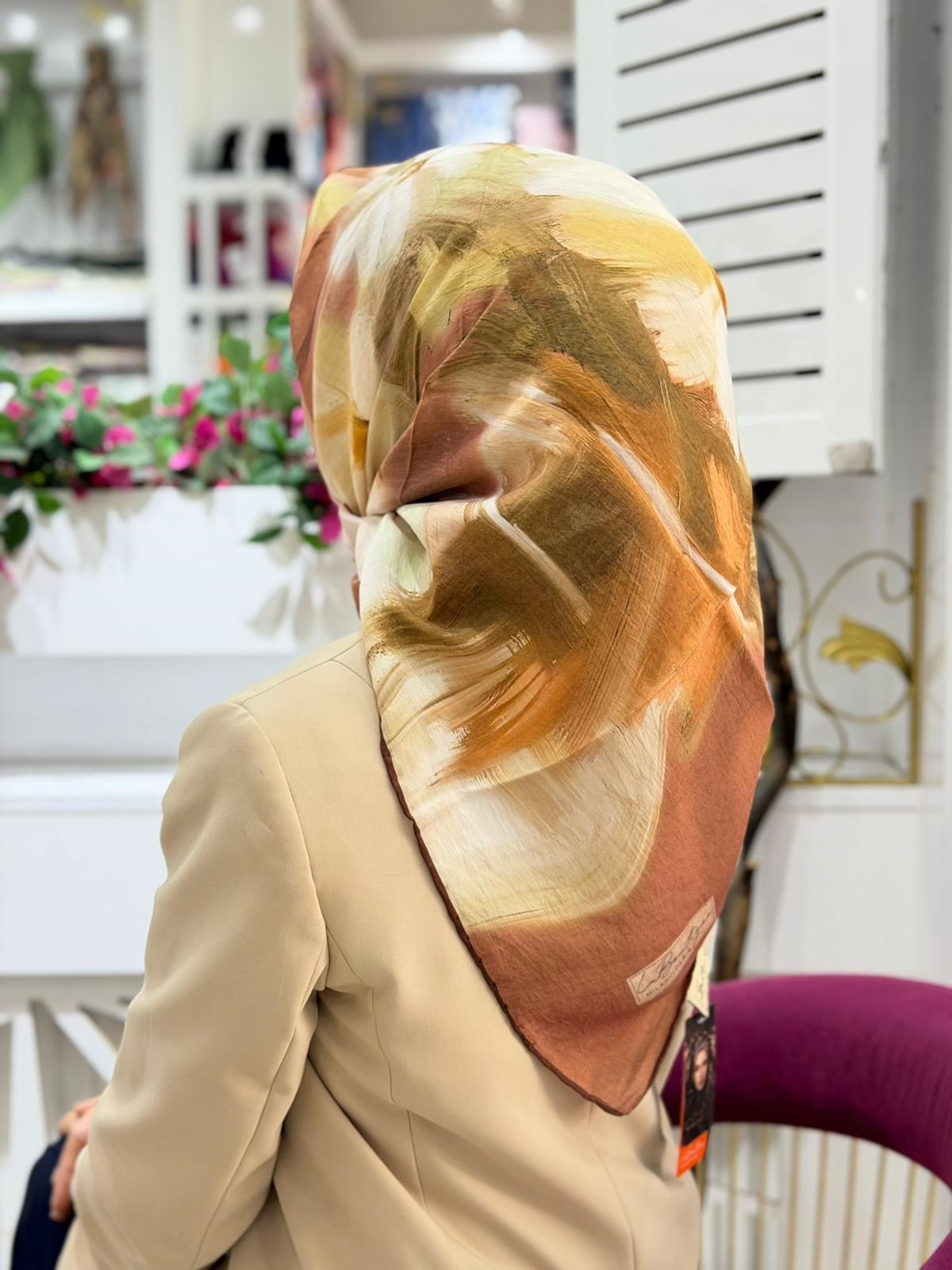 La Boutique Desenli Organik Eşarp 2904