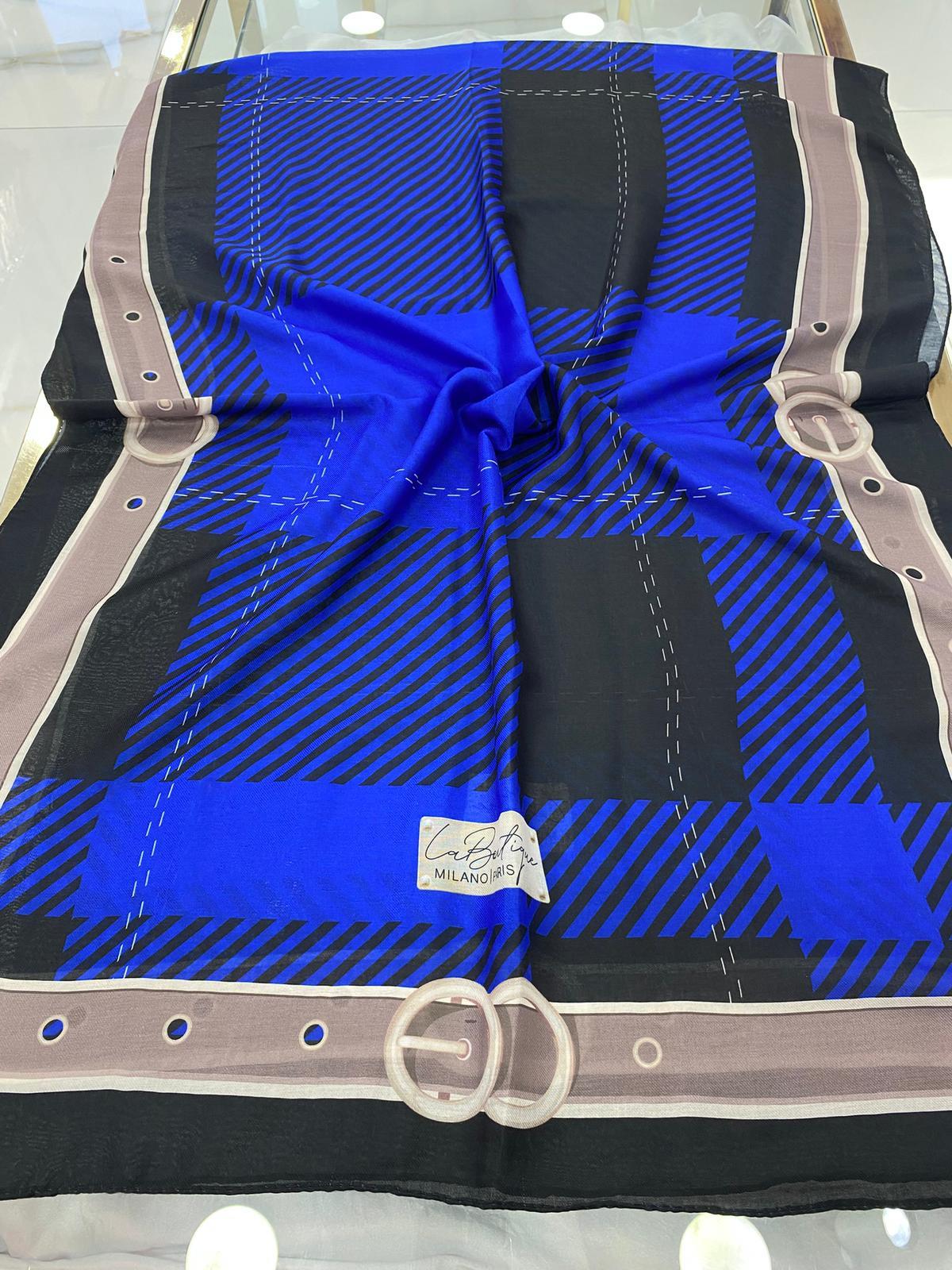 La Boutique Desenli Özel Seri Şal 03
