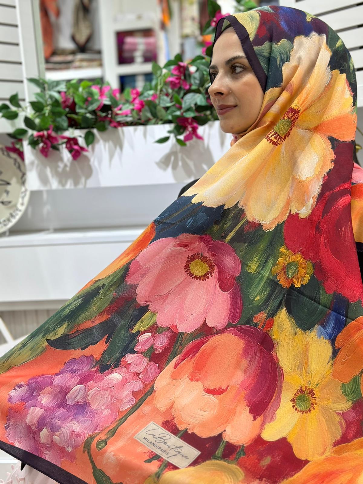 La Boutique Desenli Özel Seri Şal ÖSS255701