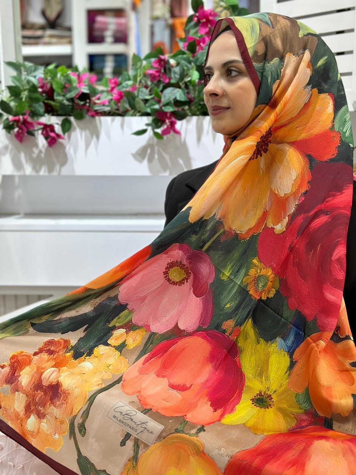 La Boutique Desenli Özel Seri Şal ÖSS255702
