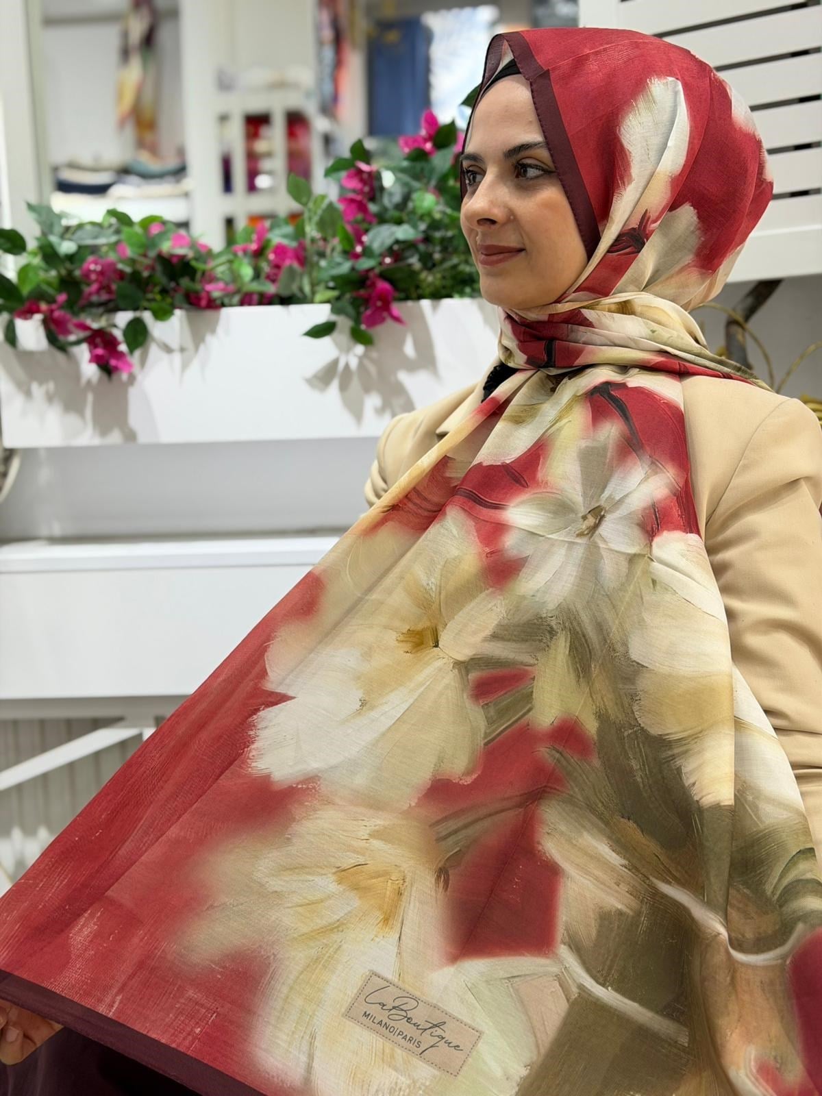 La Boutique Herbal Yeni Sezon Şal 2907