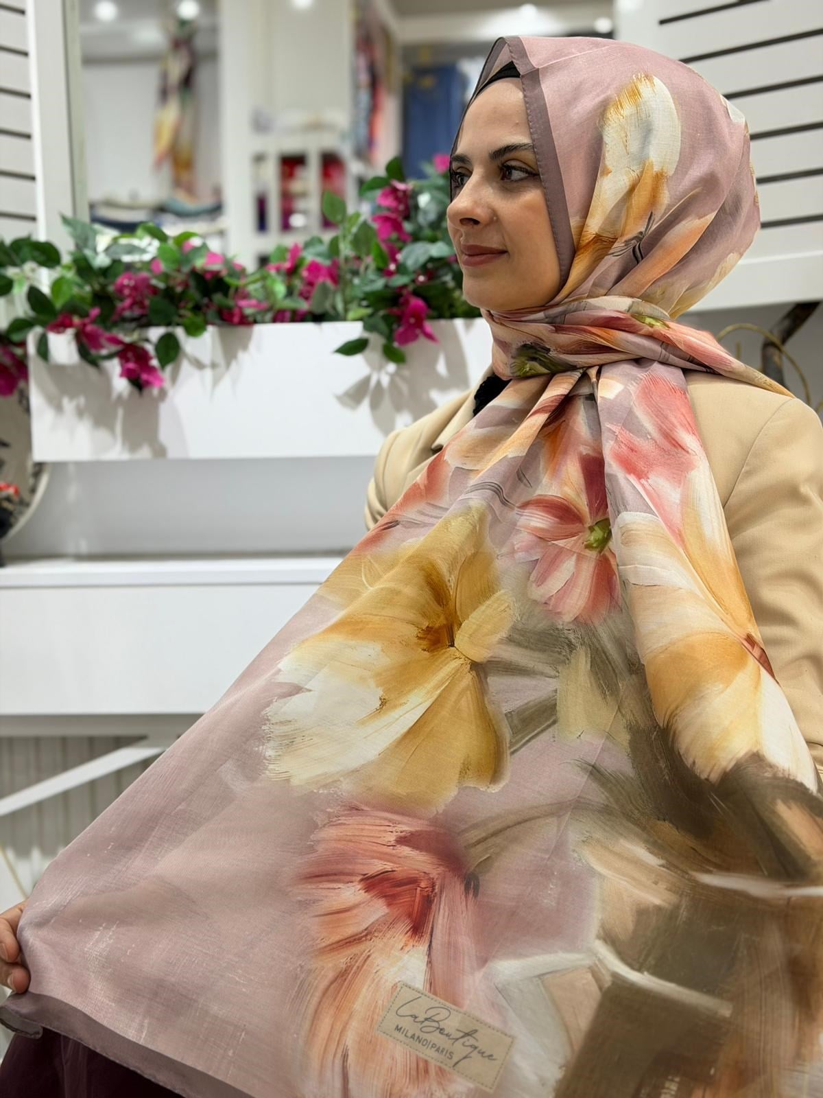 La Boutique Herbal Yeni Sezon Şal 2909