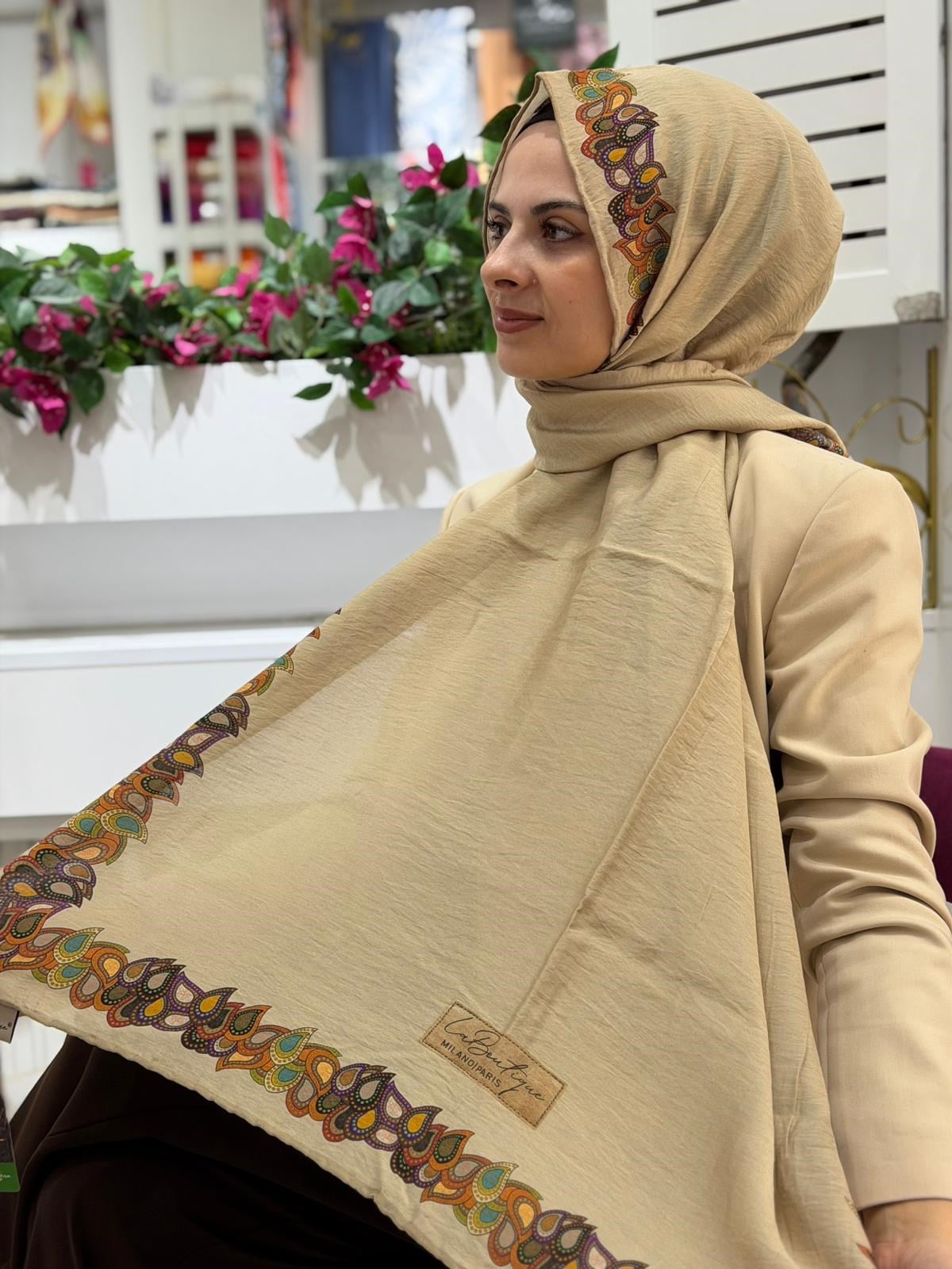 La Boutique Organik Yeni Sezon Şal 2408