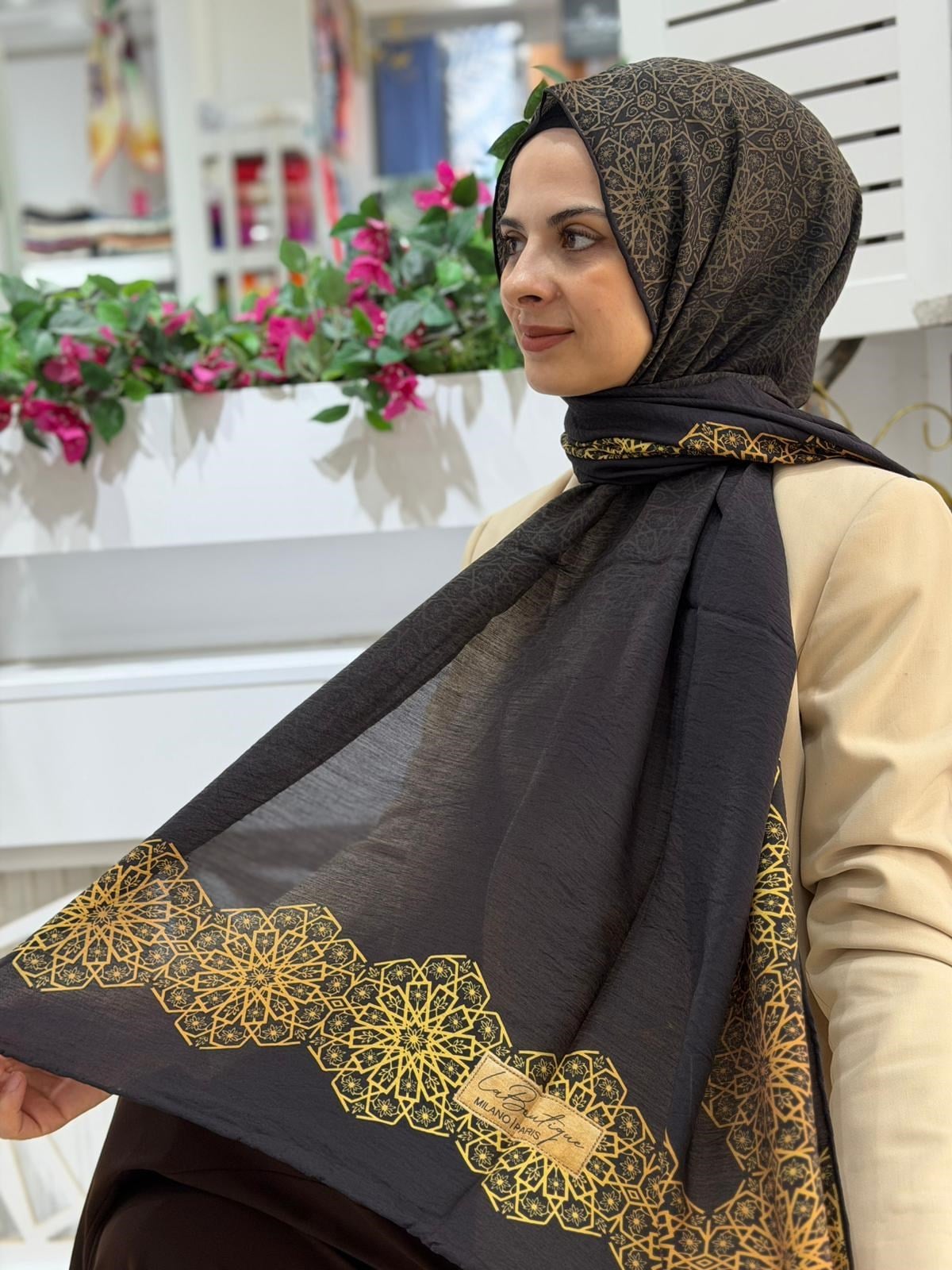 La Boutique Organik Yeni Sezon Şal 4401
