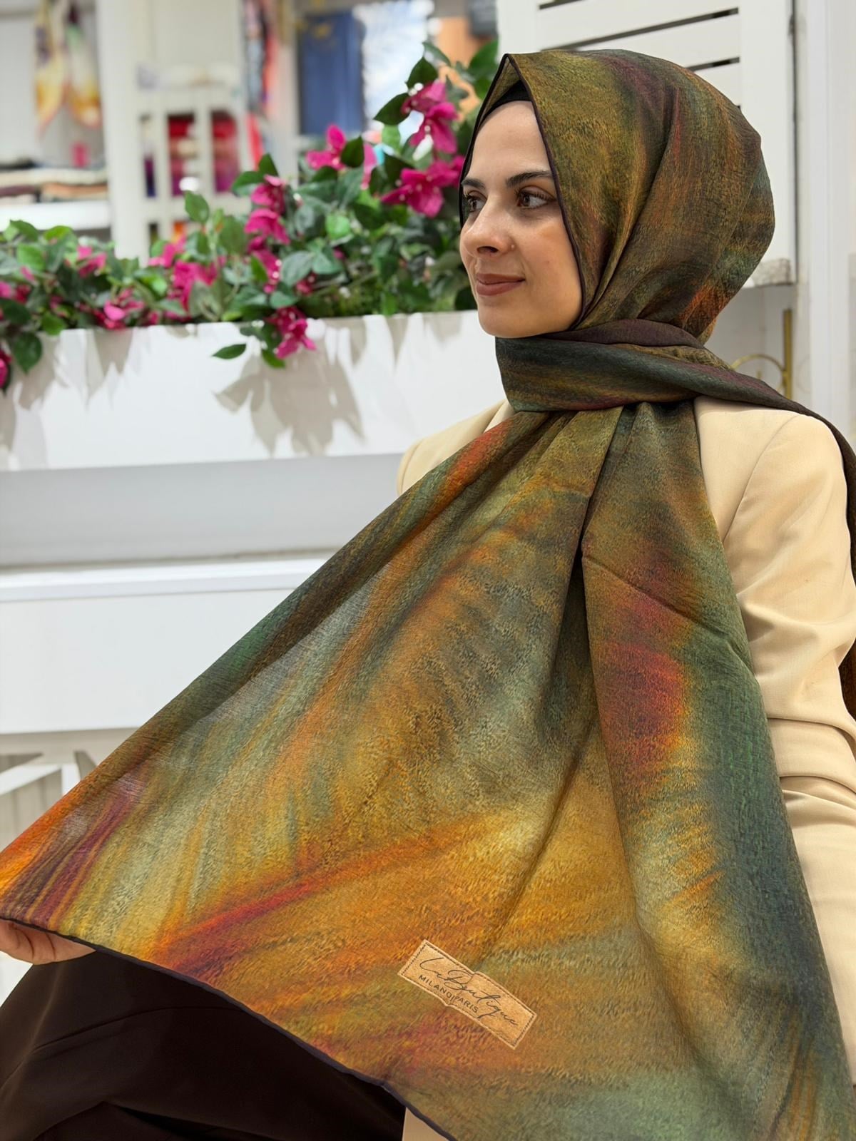 La Boutique Organik Yeni Sezon Şal 4603