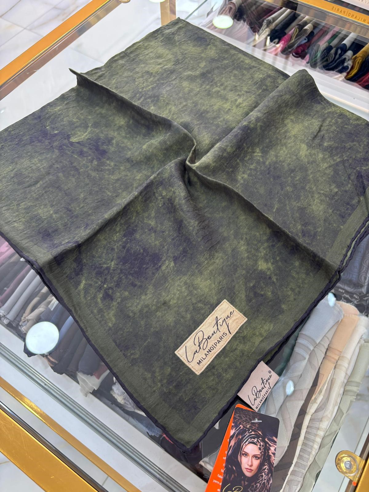 La Boutique Yeni Sezon Bulut Tek Renk Güz Yaz Serinliği Eşarp 7109