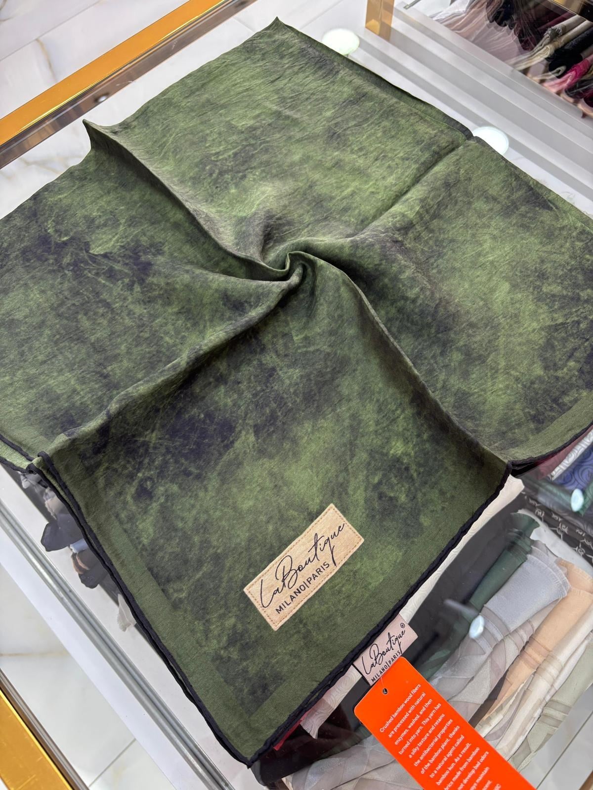La Boutique Yeni Sezon Bulut Tek Renk Güz Yaz Serinliği Eşarp 7108