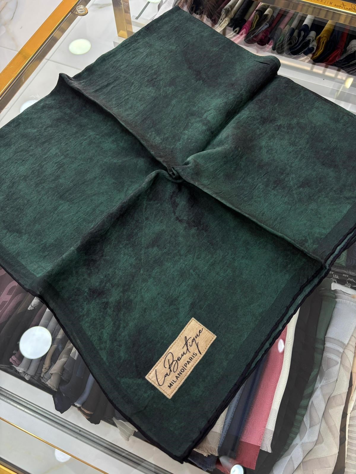 La Boutique Yeni Sezon Bulut Tek Renk Güz Yaz Serinliği Eşarp 7115