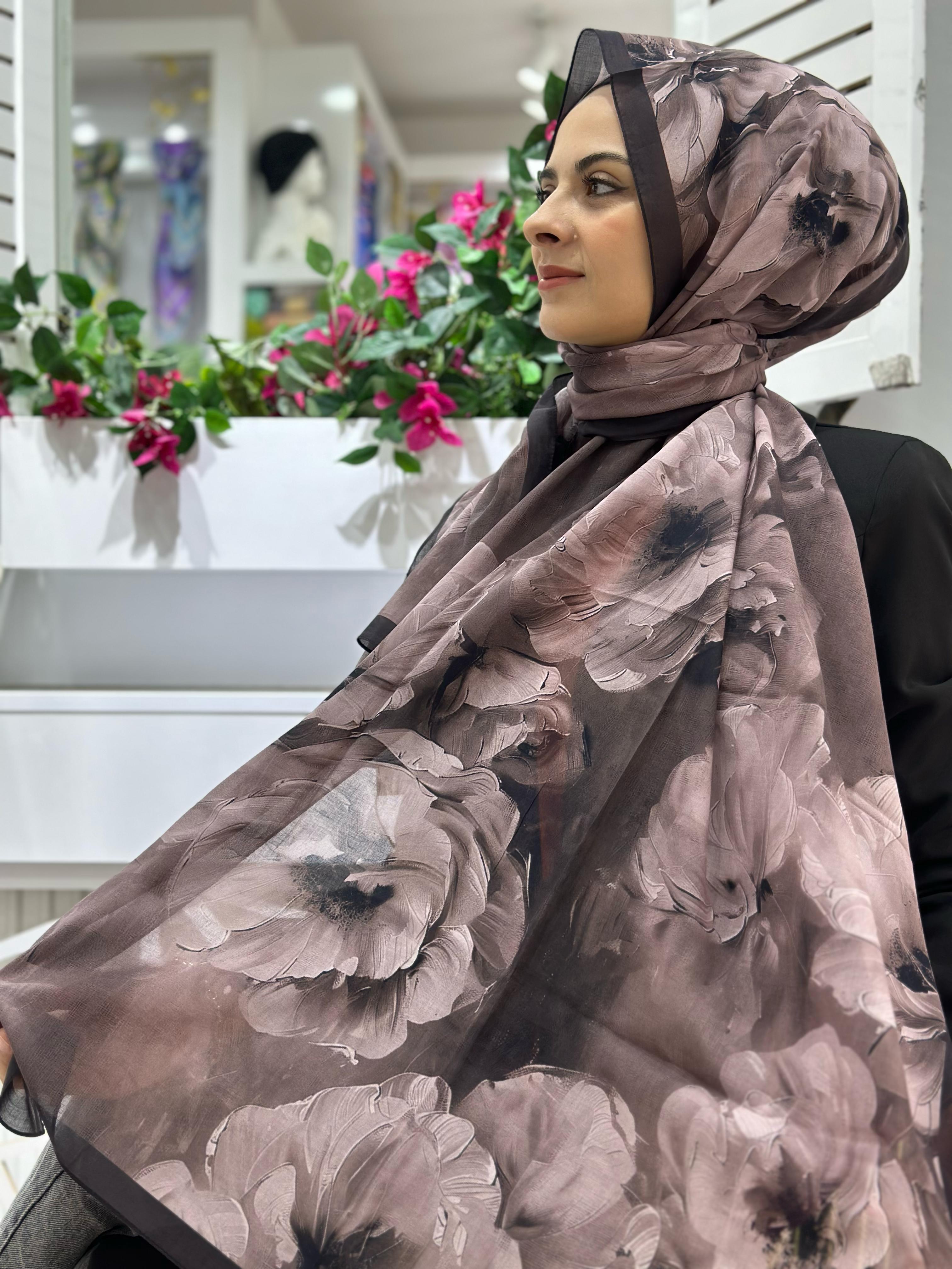 Silk Home Desenli Şal 01