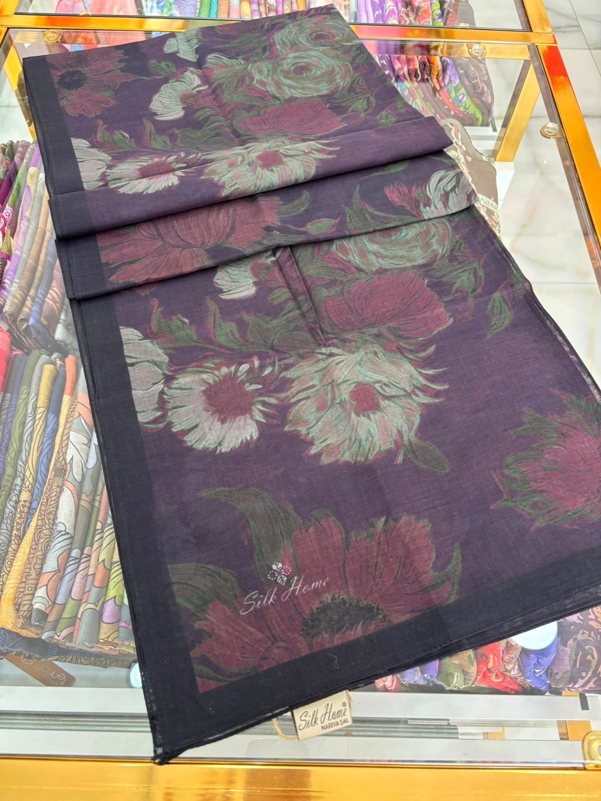 Silk Home Desenli Şal 05