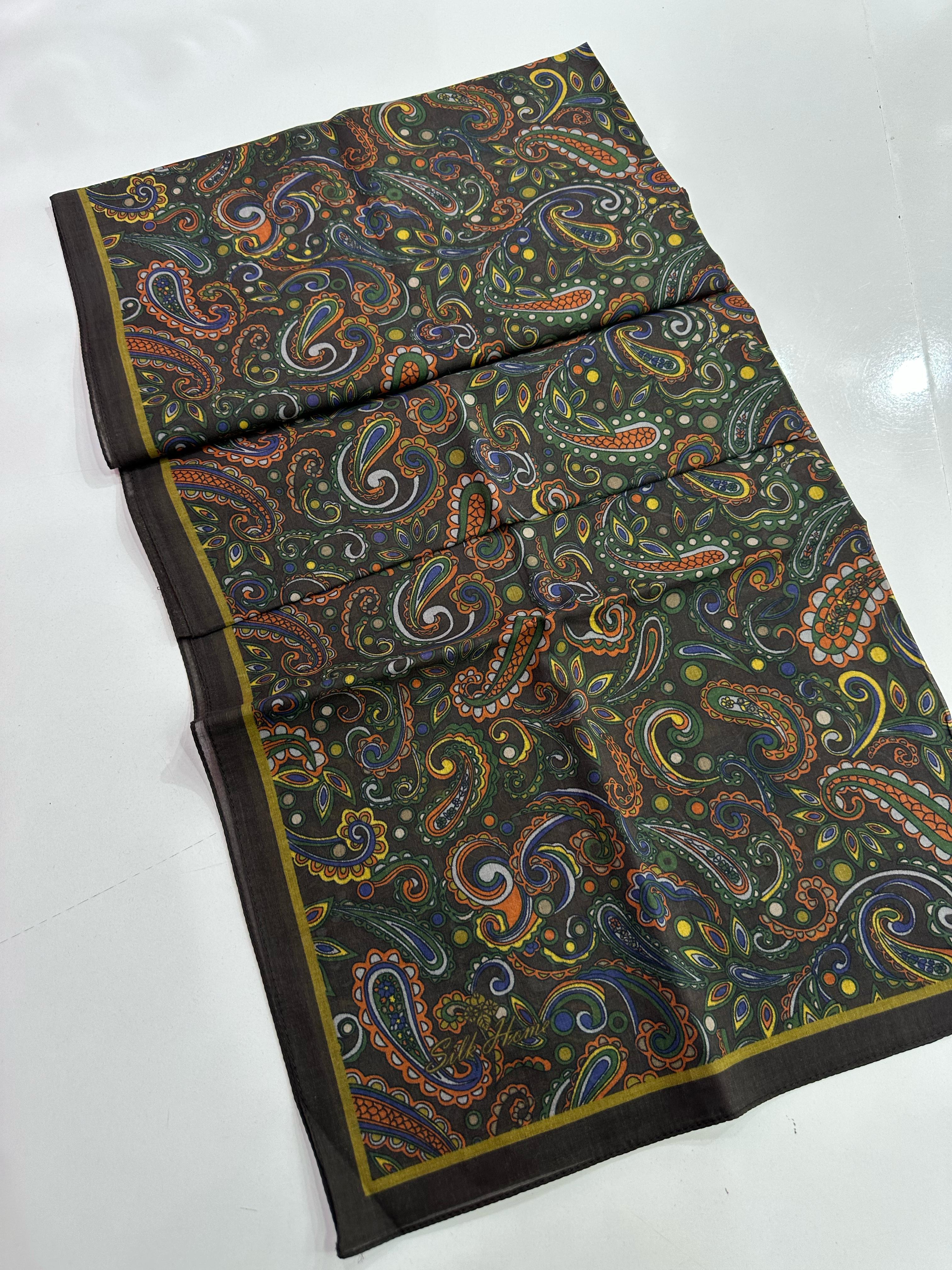 Silk Home Desenli Şal 12