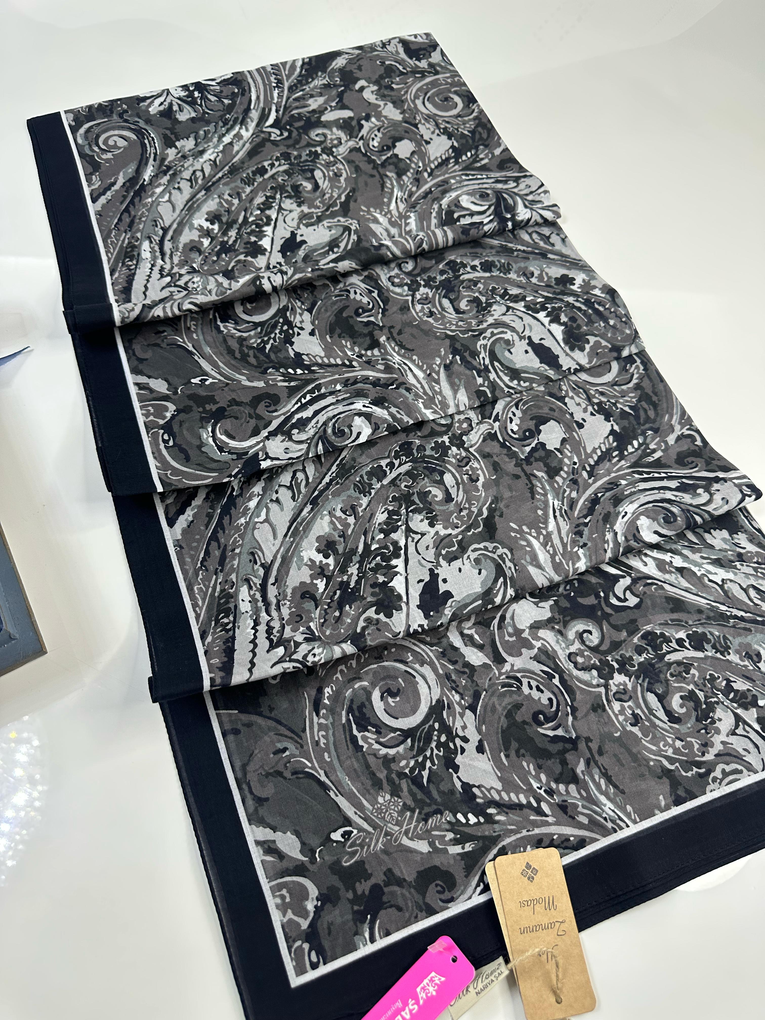 Silk Home Desenli Şal 19