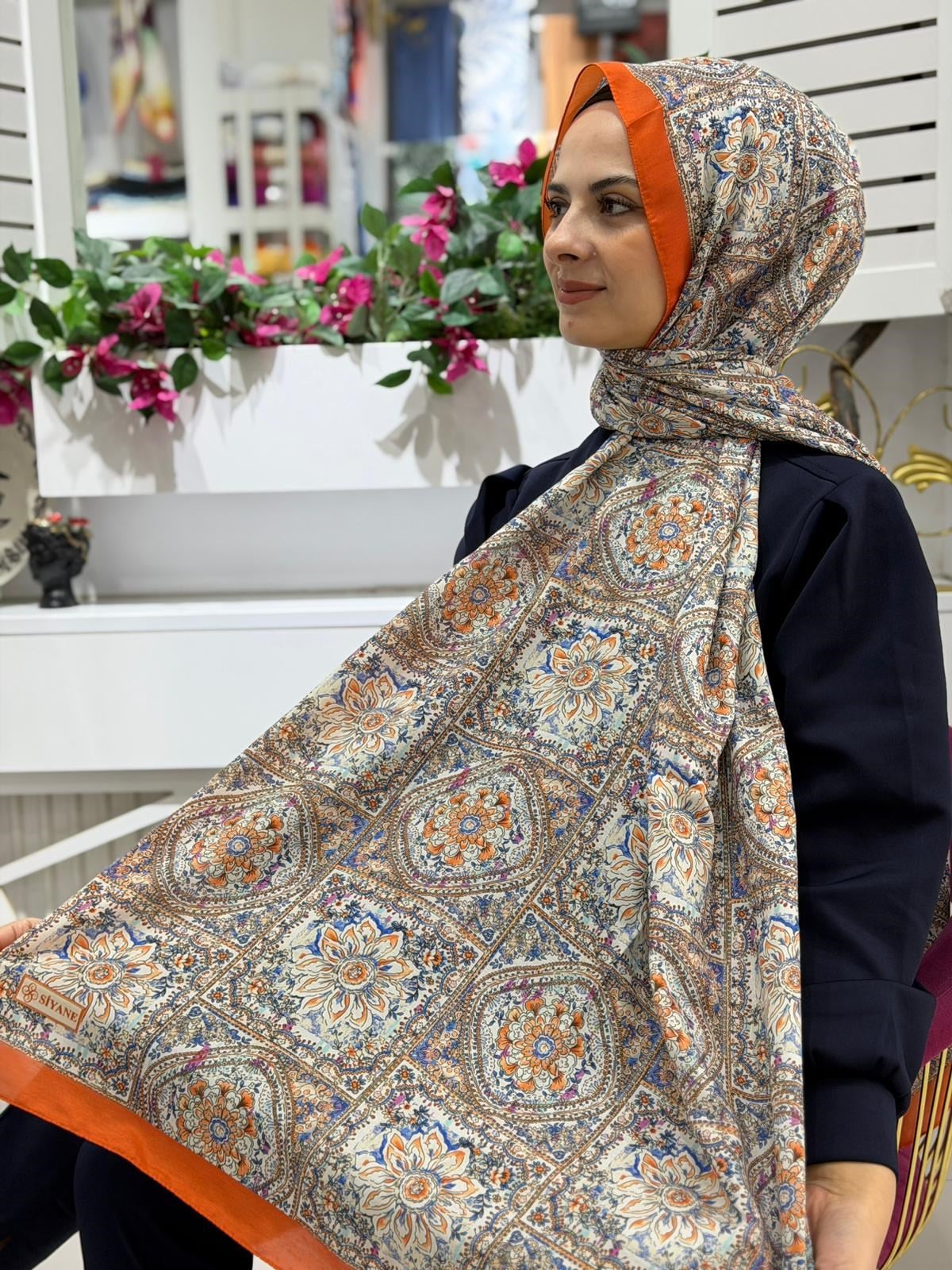 Siyane Bursa Mozaik Desen 06