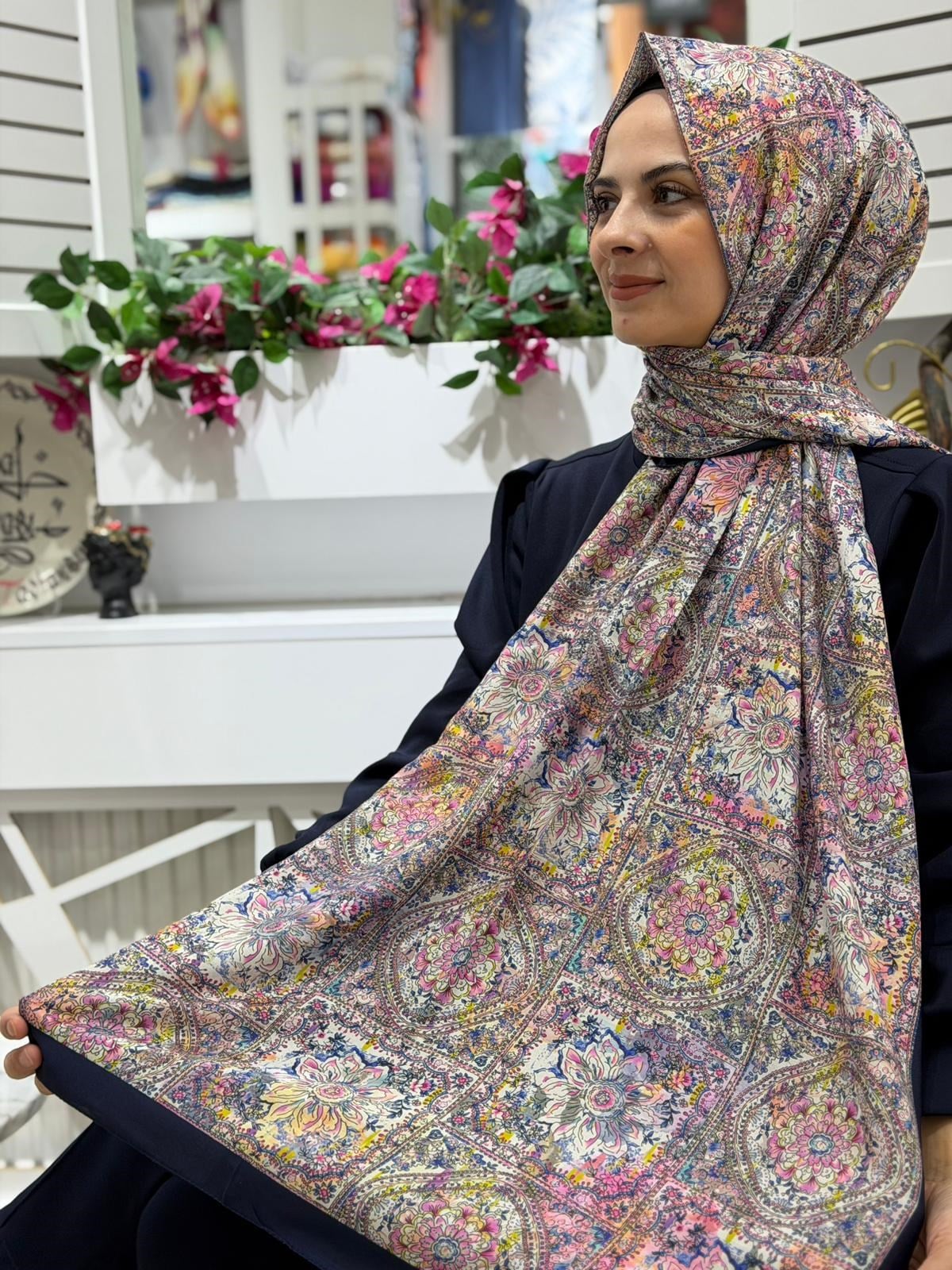Siyane Bursa Mozaik Desen 14