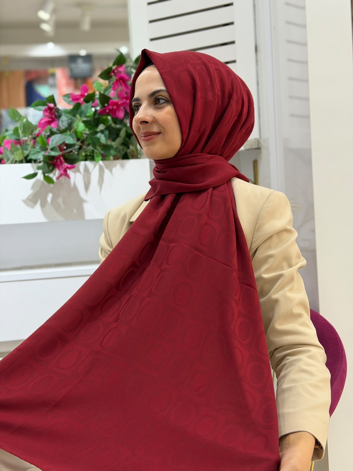 Siyane Havai Jakarlı Şal 08
