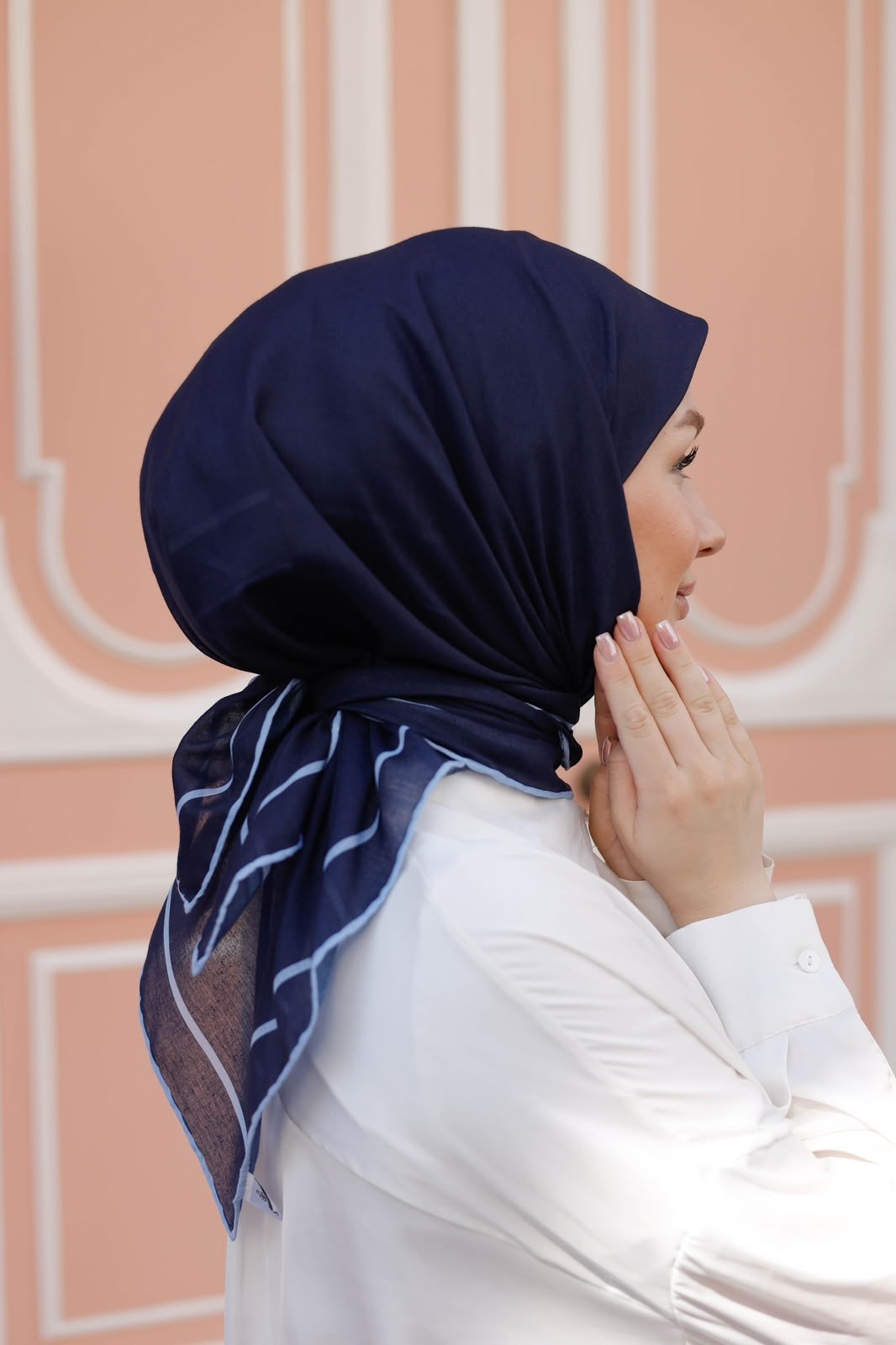 Siyane Natural Tek Renk Eşarp 23