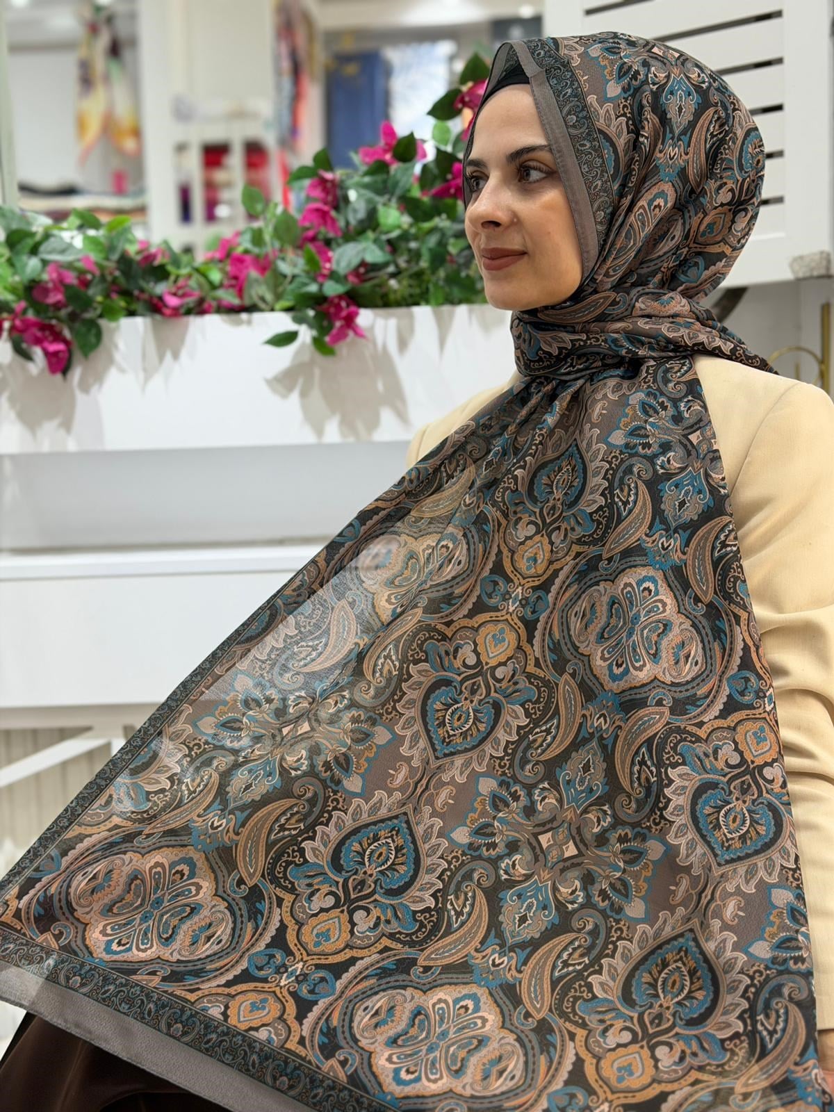 Zer Etro Desenli Şal 03