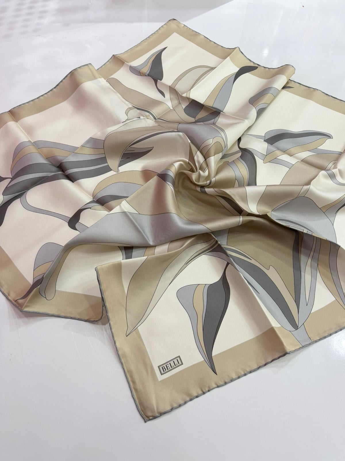 Belli Twill İpek Eşarp 02
